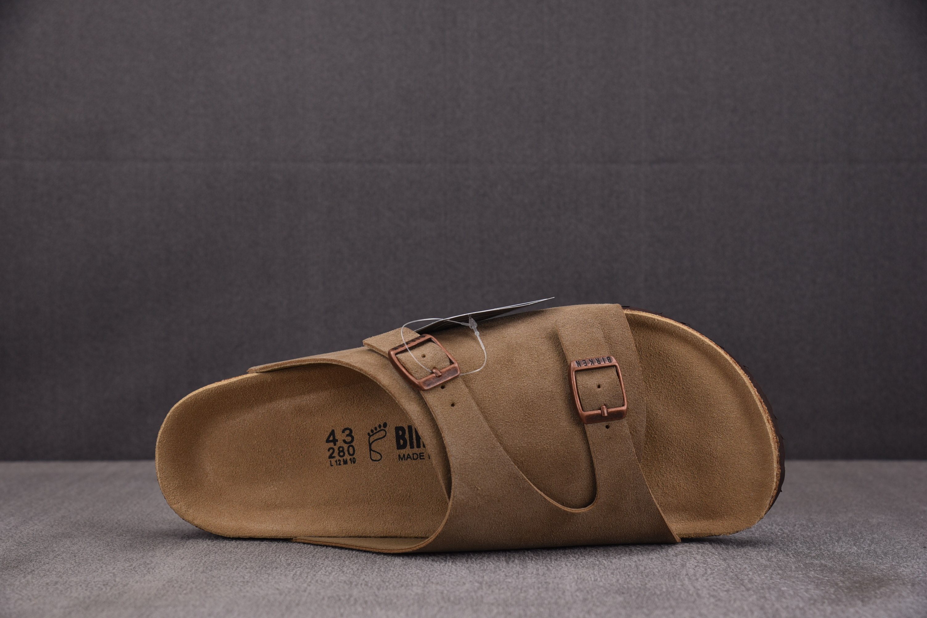 Birkenstock Zurich BS Taupe 灰褐色 #YZ011-1 35-45