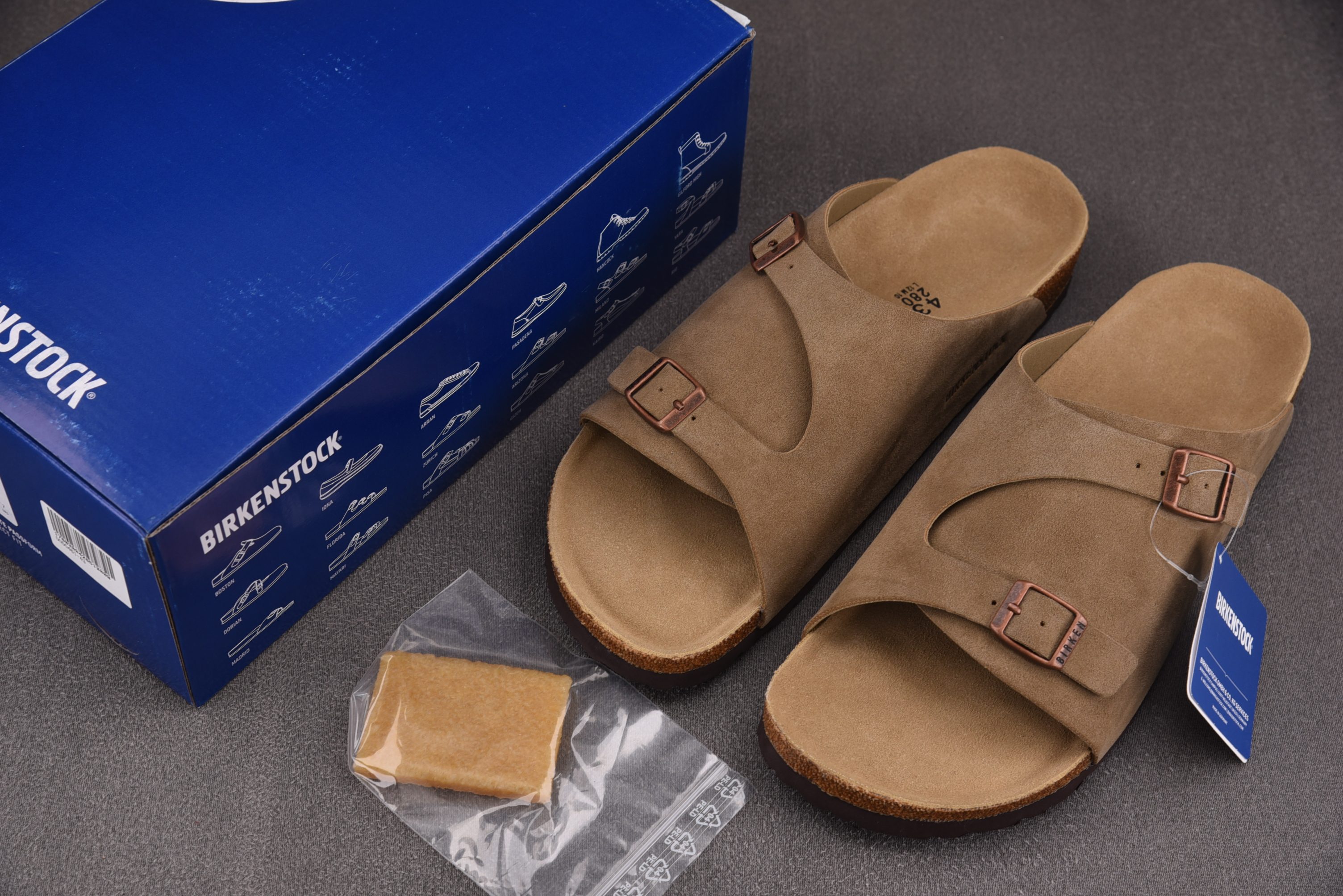 Birkenstock Zurich BS Taupe 灰褐色 #YZ011-1 35-45