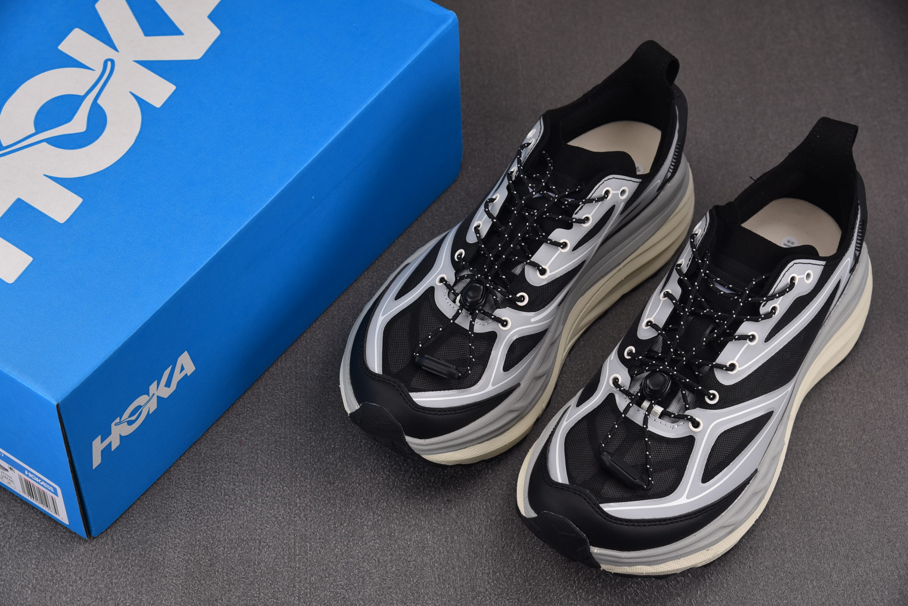 【纯原】Hoka One One Stinson One7 Stellar Grey Eggshell 灰黑 -SGS 