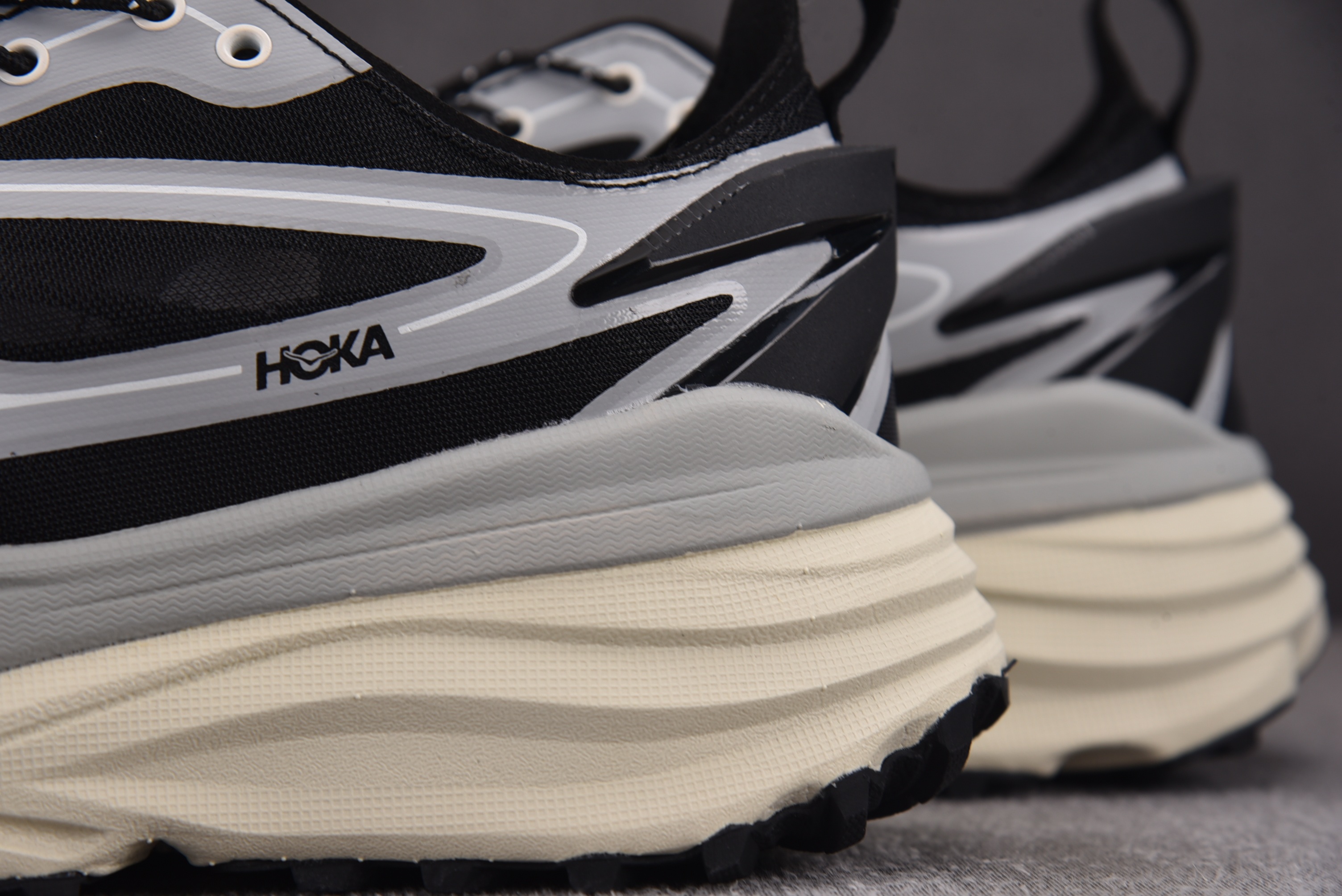 【纯原】Hoka One One Stinson One7 Stellar Grey Eggshell 灰黑 -SGS 