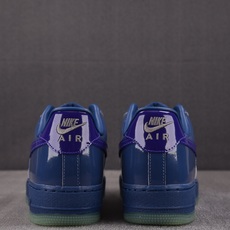 NK Air Force 1 Low Patent Leather Mystic Navy Grape Ice 冰蓝 I NK Air Force 1 Low Patent Leather Mystic Navy Grape Ice 冰蓝 I