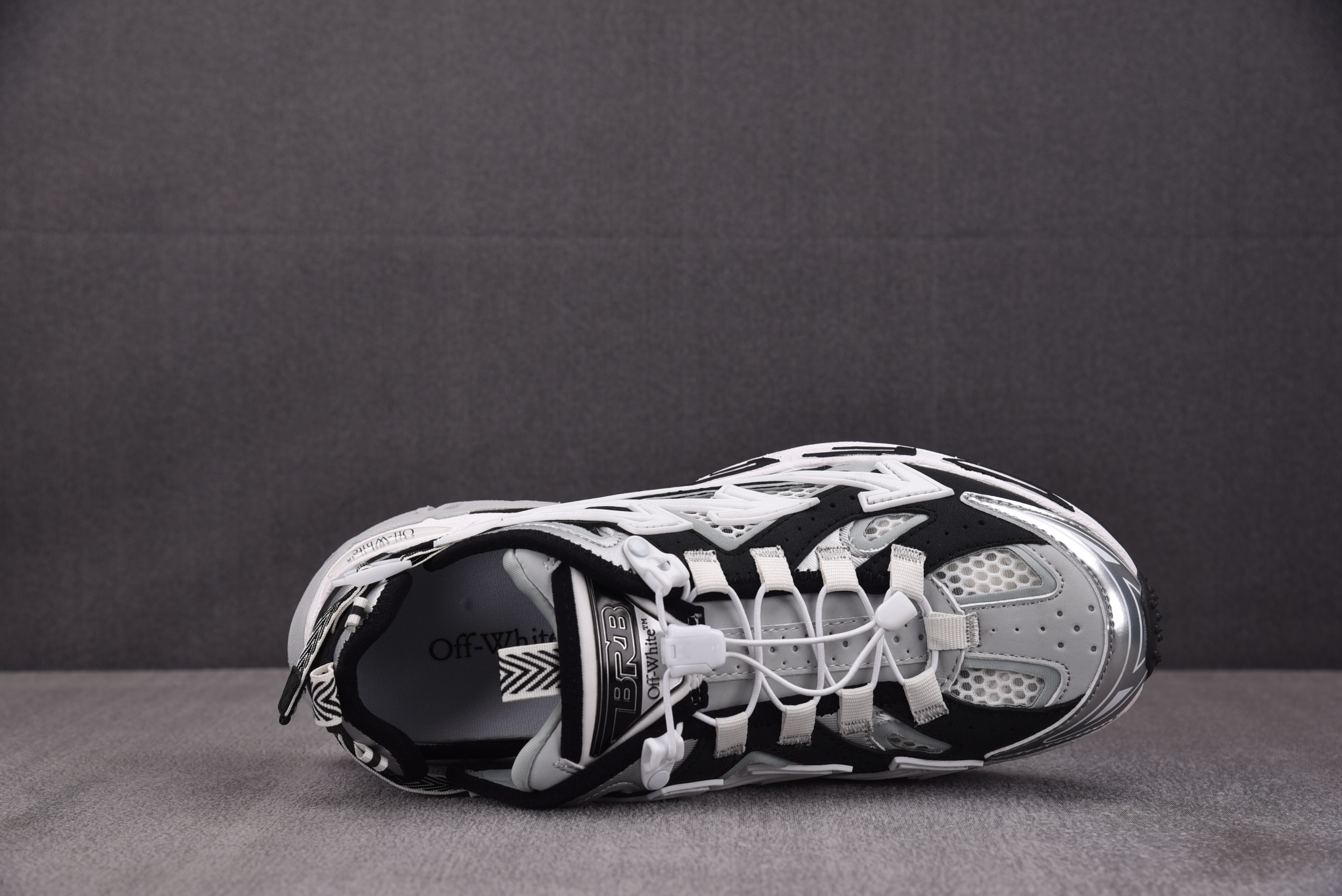 【纯原】OFF-WHITE BE RIGHT BACK 灰白 #YZ002 36-47