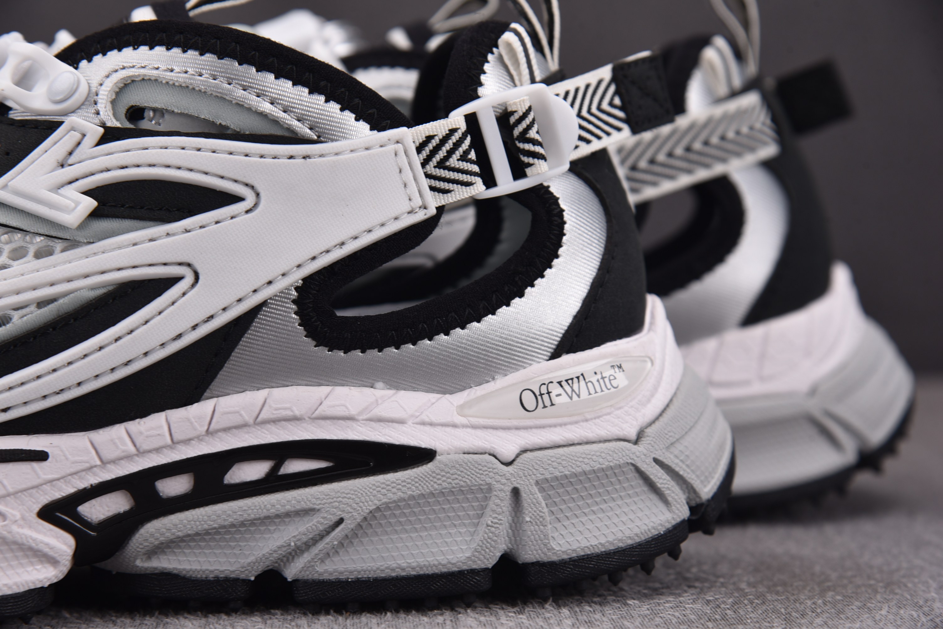 【纯原】OFF-WHITE BE RIGHT BACK 灰白 #YZ002 36-47