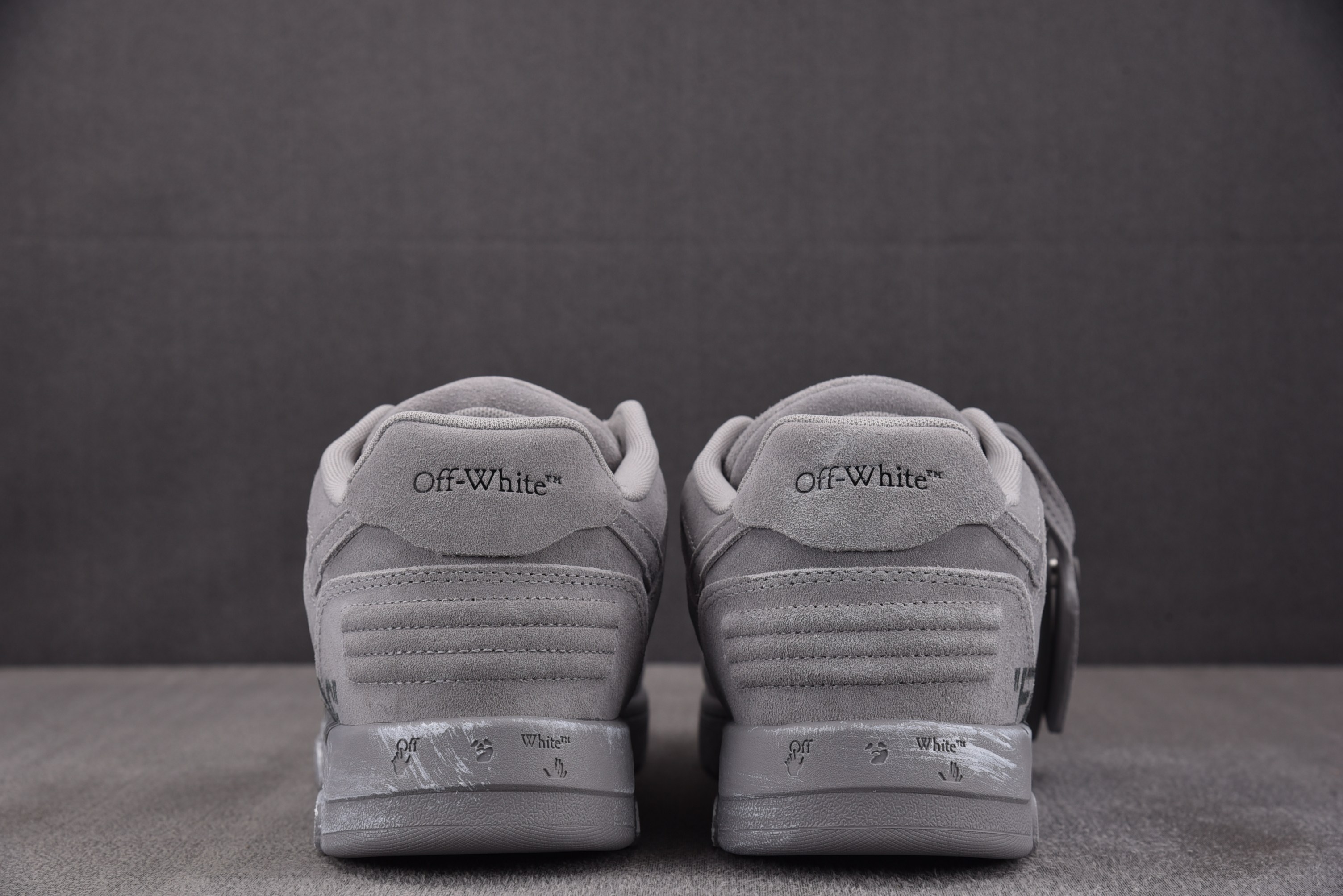【纯原】OFF-WHITE Out of Office 绒面水泥灰 #YZ002 36-47