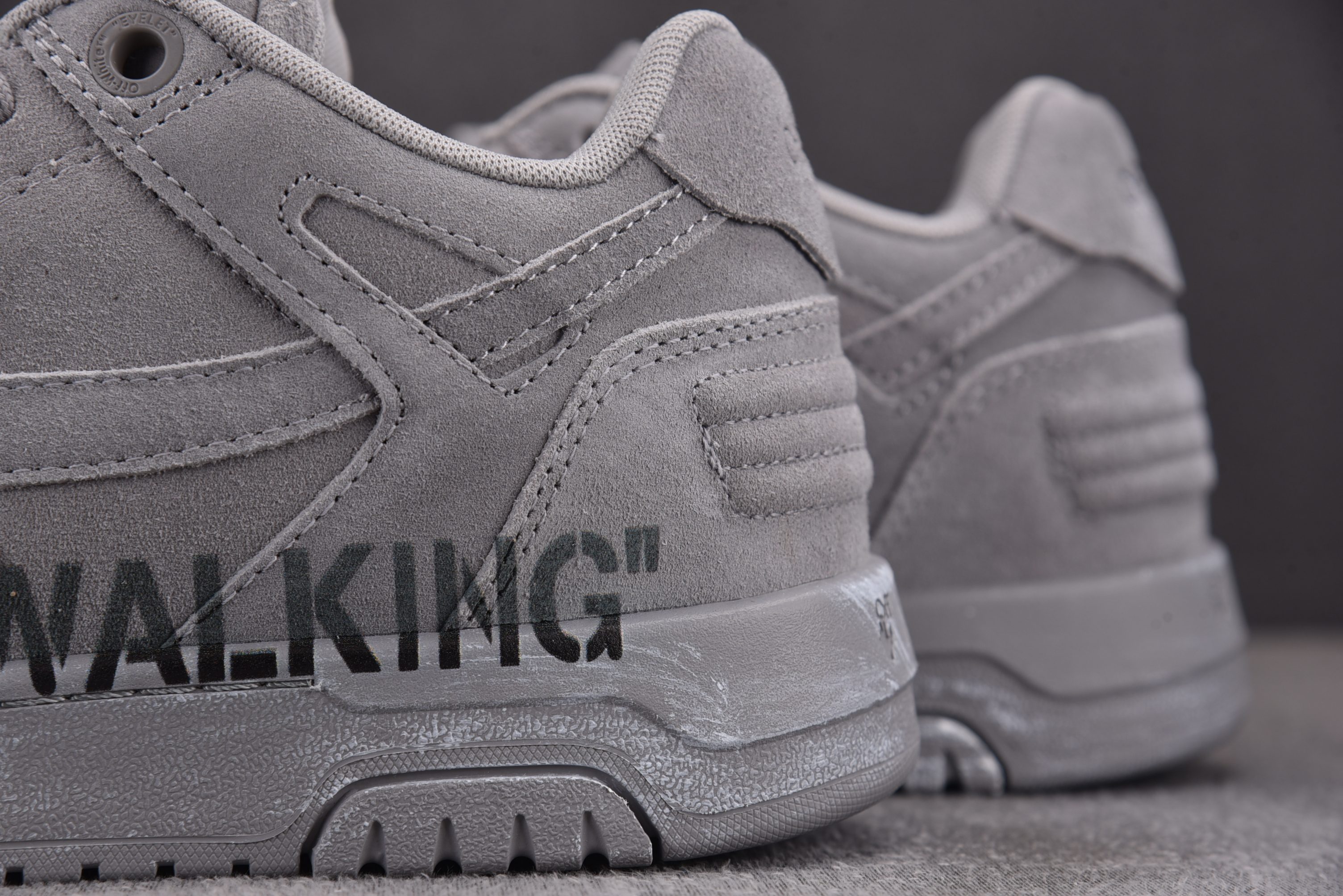 【纯原】OFF-WHITE Out of Office 绒面水泥灰 #YZ002 36-47