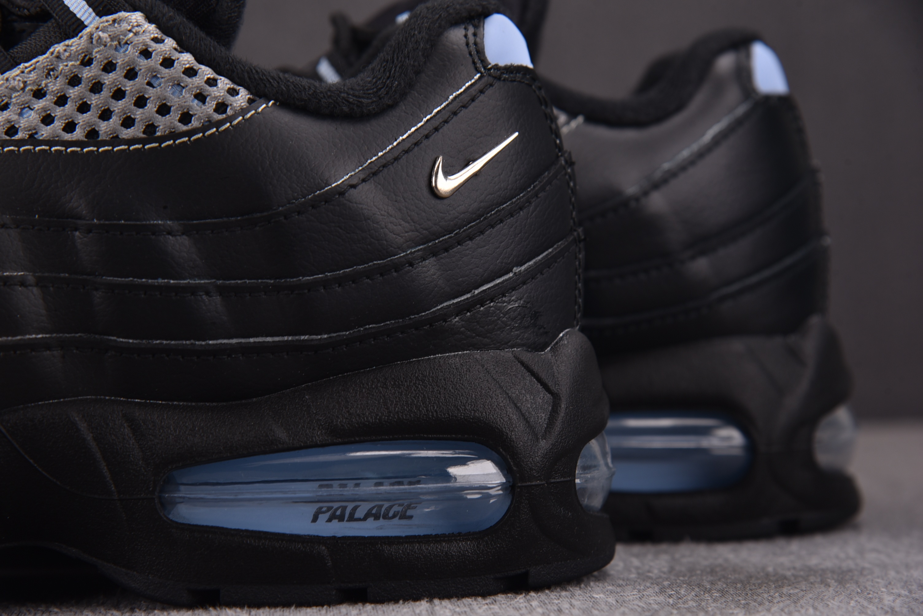 NK Air Max 95 Big Bubble Palace 黑灰银 IQ7708-095 #YZ001-1 40-4