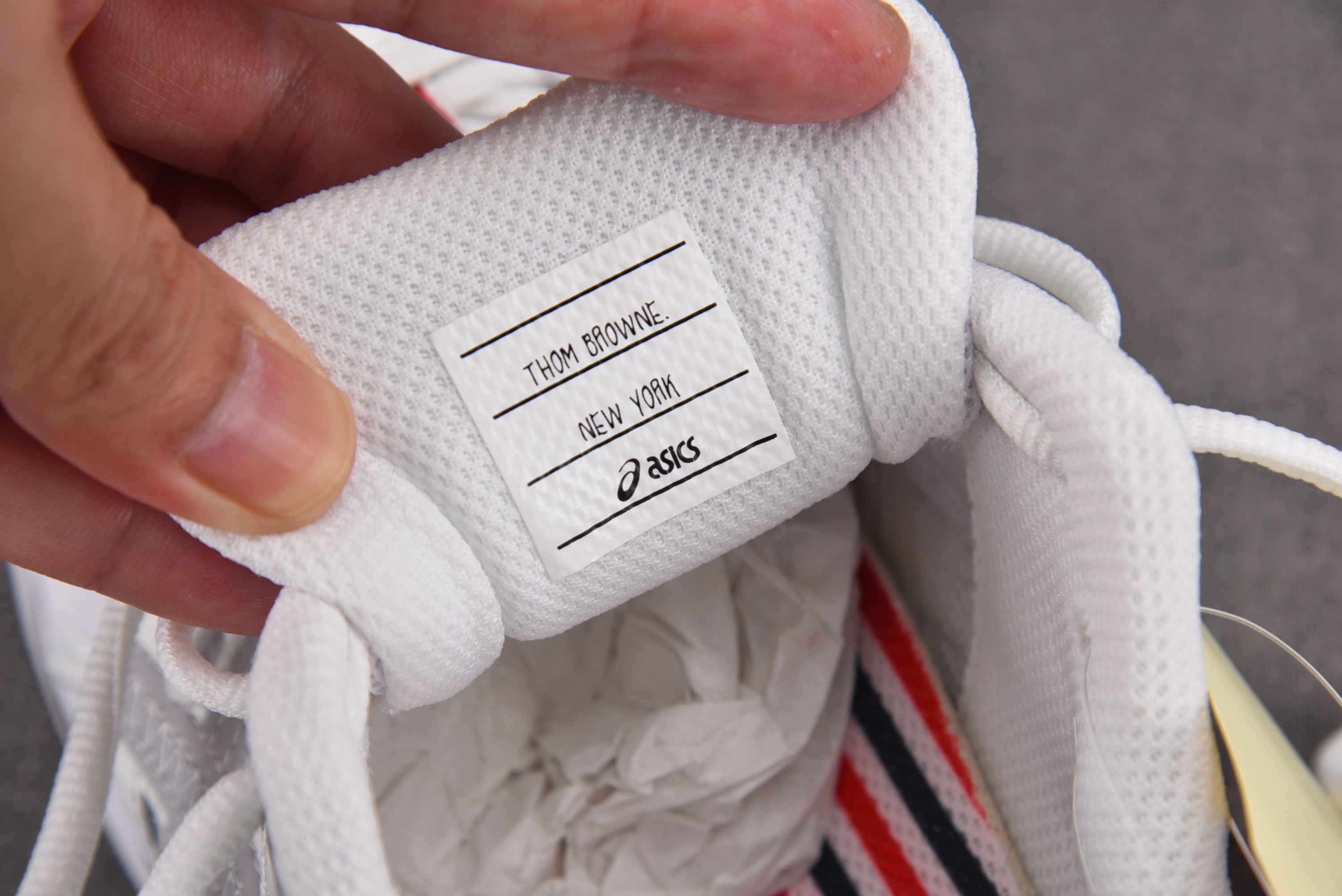 ASICS Gel-Kayano 14 Thom Browne White 白灰 1203B291-100 #YZ027