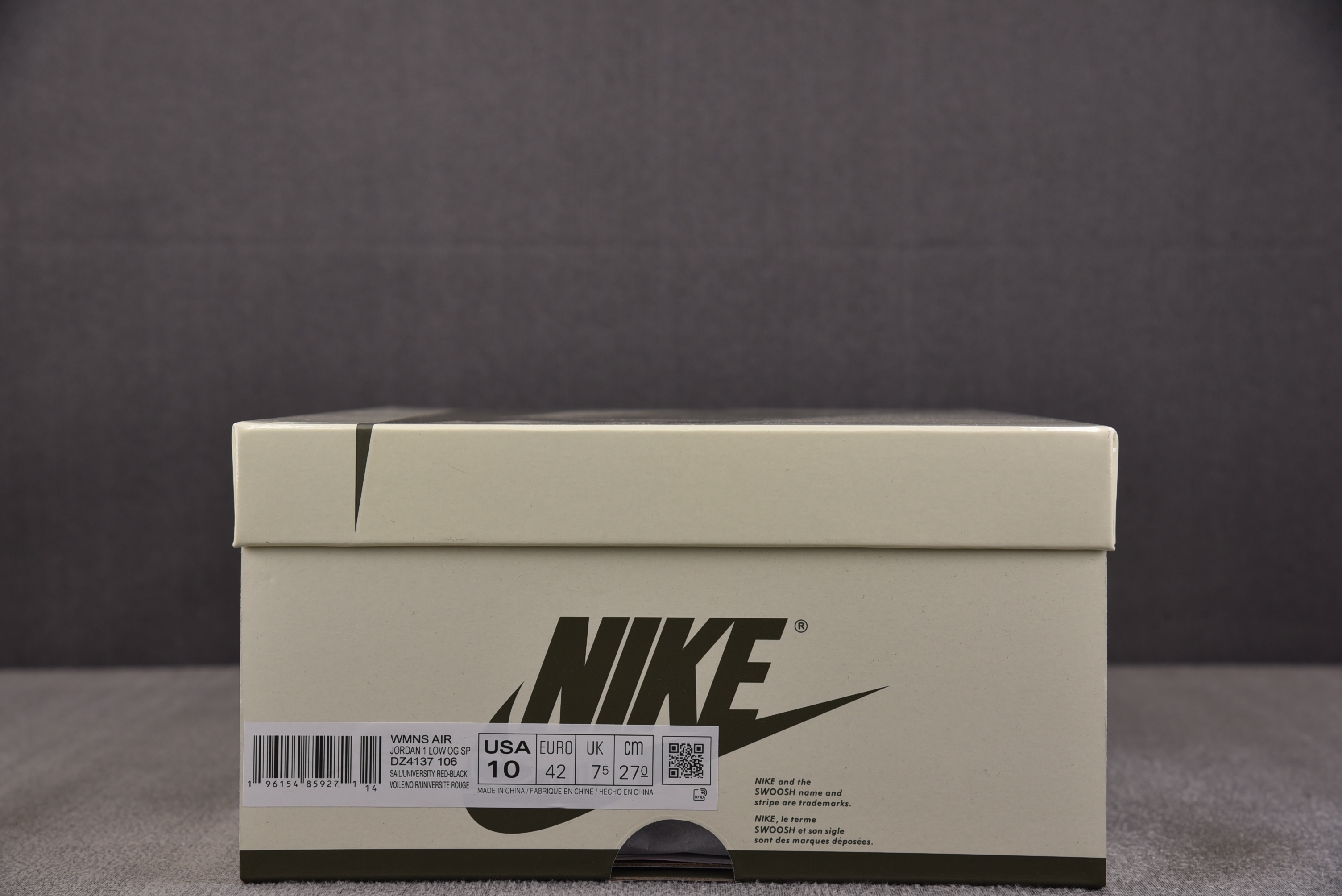 WMNS Air Jordan 1 Retro Low OG SP Travis Scott Olive 绿橄榄 DZ4