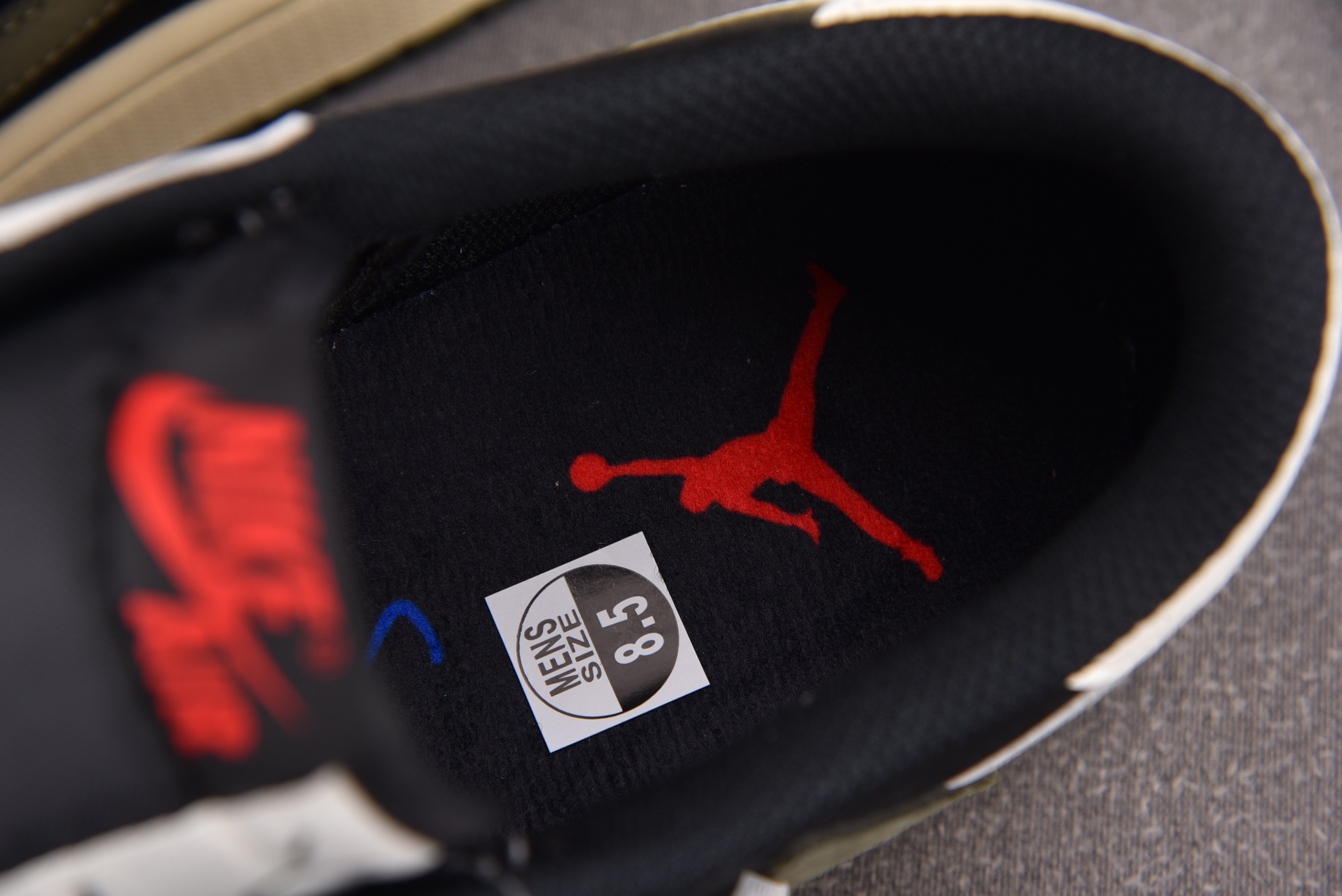 WMNS Air Jordan 1 Retro Low OG SP Travis Scott Olive 绿橄榄 DZ4