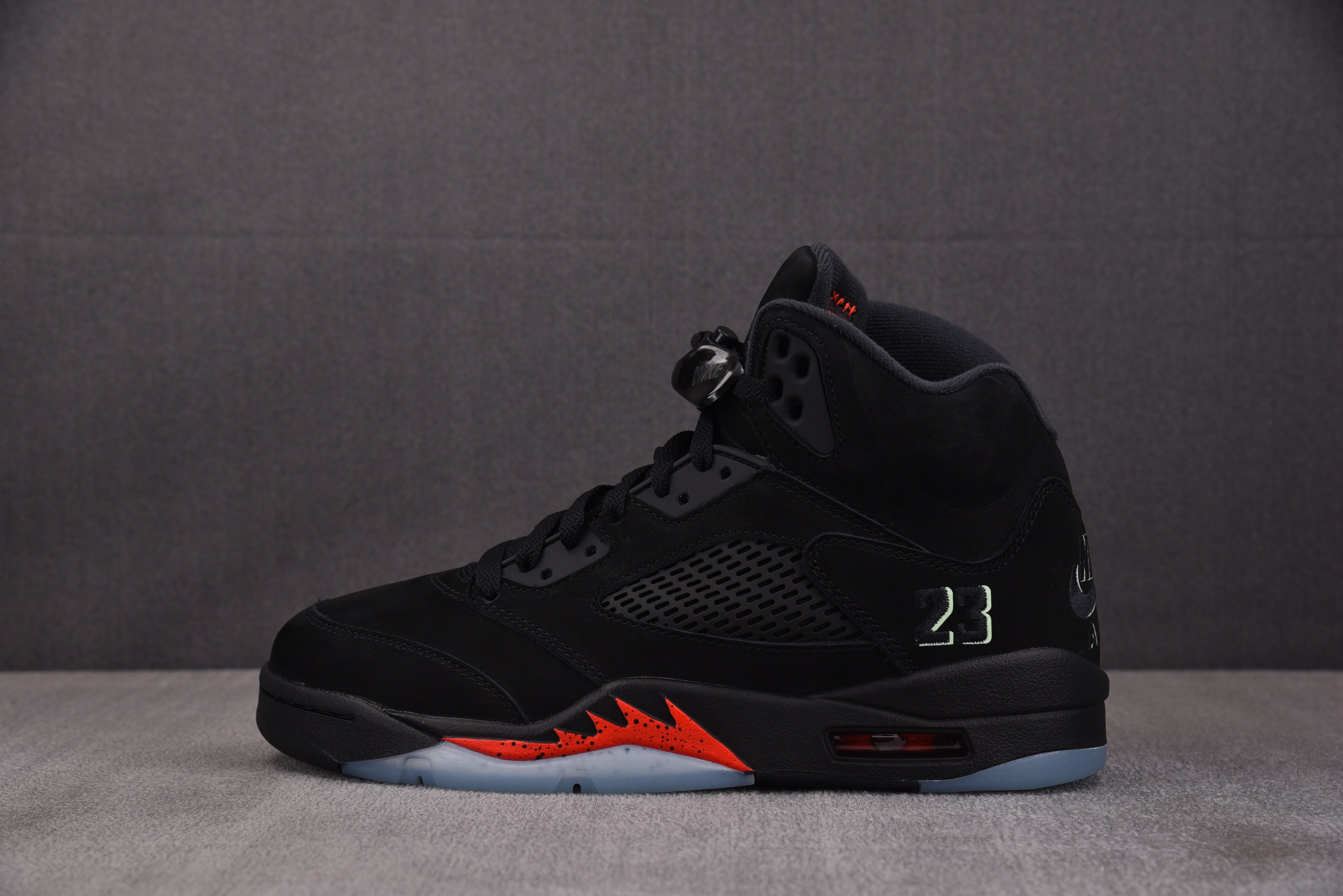 Air Jordan 5 Retro OG Black 黑色 HQ7978-001 #YZ013 40-47.5