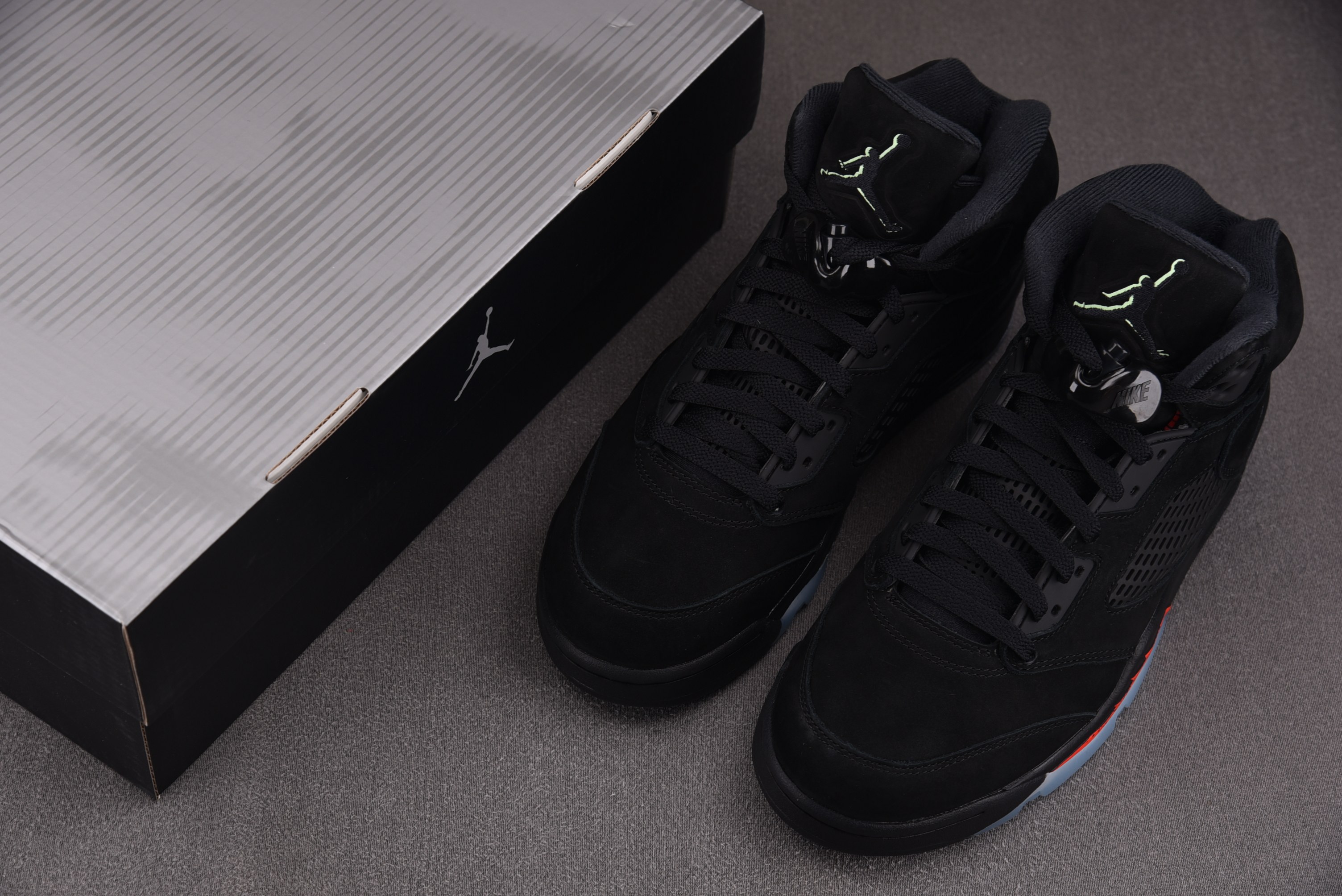 Air Jordan 5 Retro OG Black 黑色 HQ7978-001 #YZ013 40-47.5