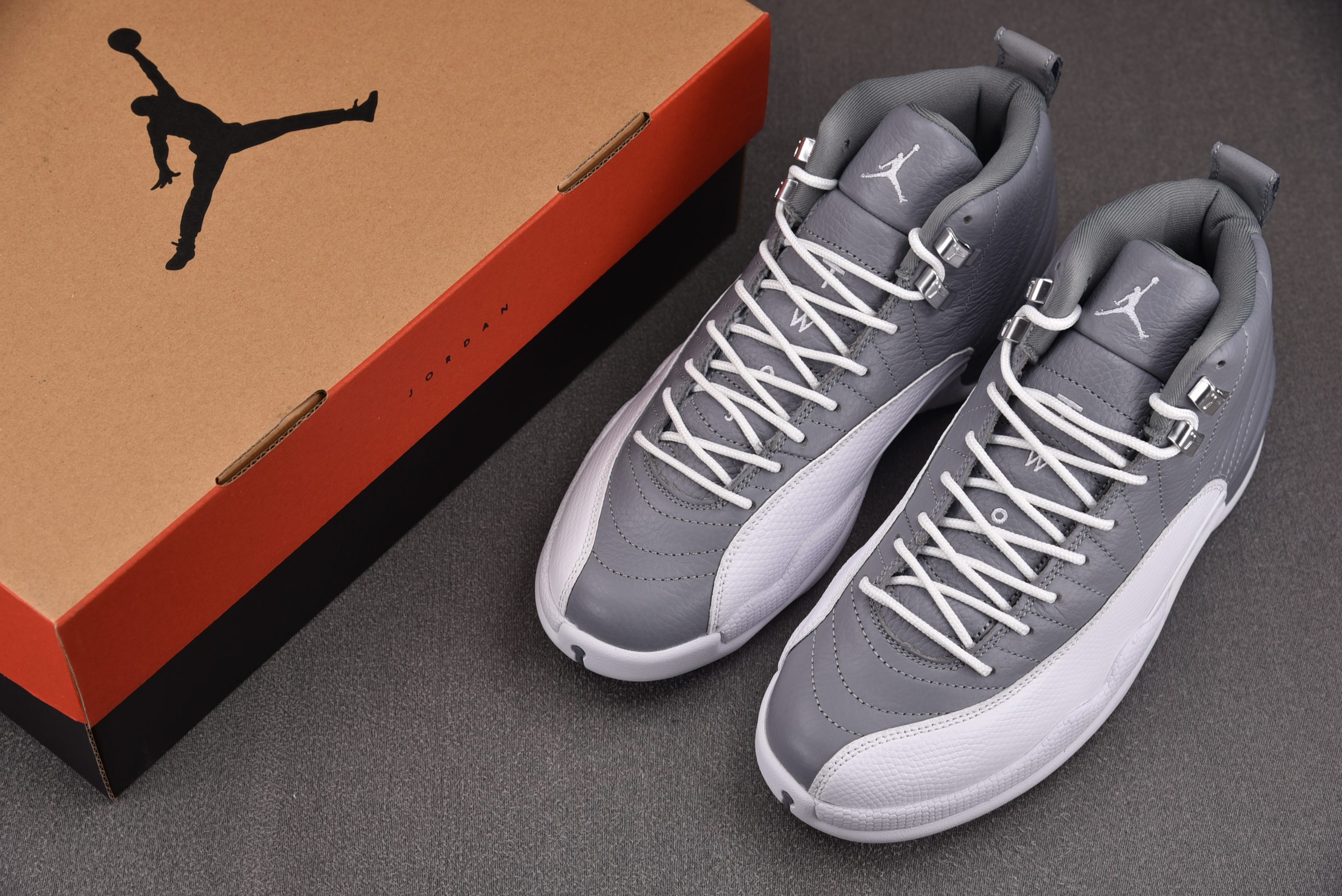 Air Jordan 12 Retro Stealth 暗影灰 CT8013-015 #YZ013 40-47.5