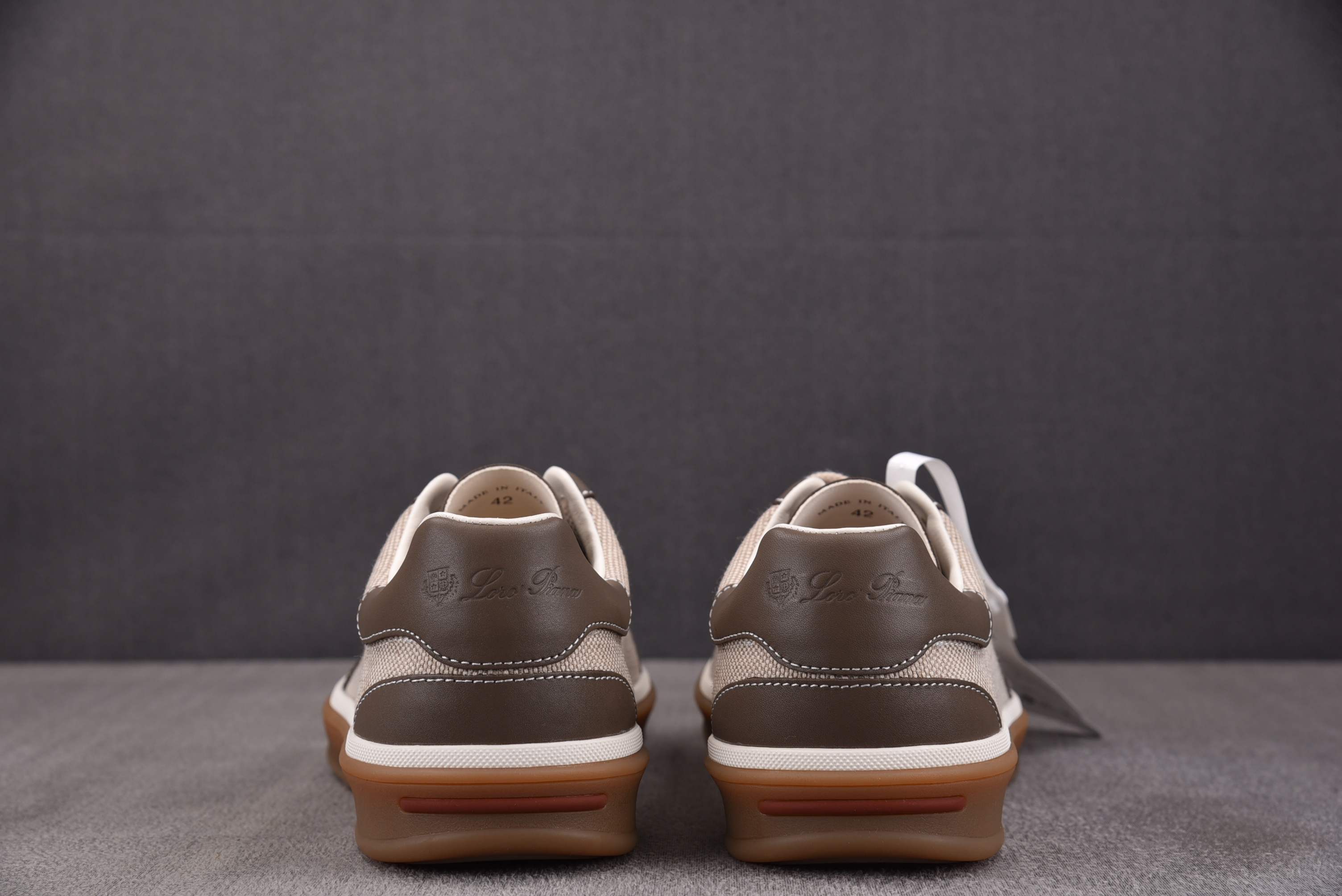 Loro Piana Tennis Walk Suedewindy Dunes 灰棕 #YZ023-6 35-45
