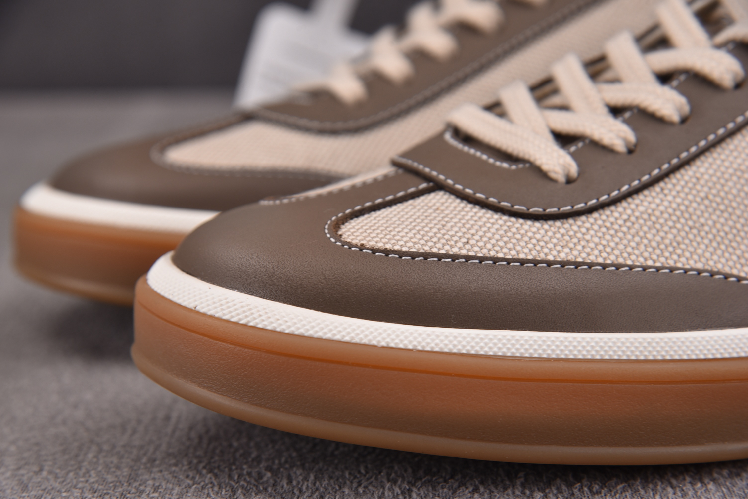 Loro Piana Tennis Walk Suedewindy Dunes 灰棕 #YZ023-6 35-45