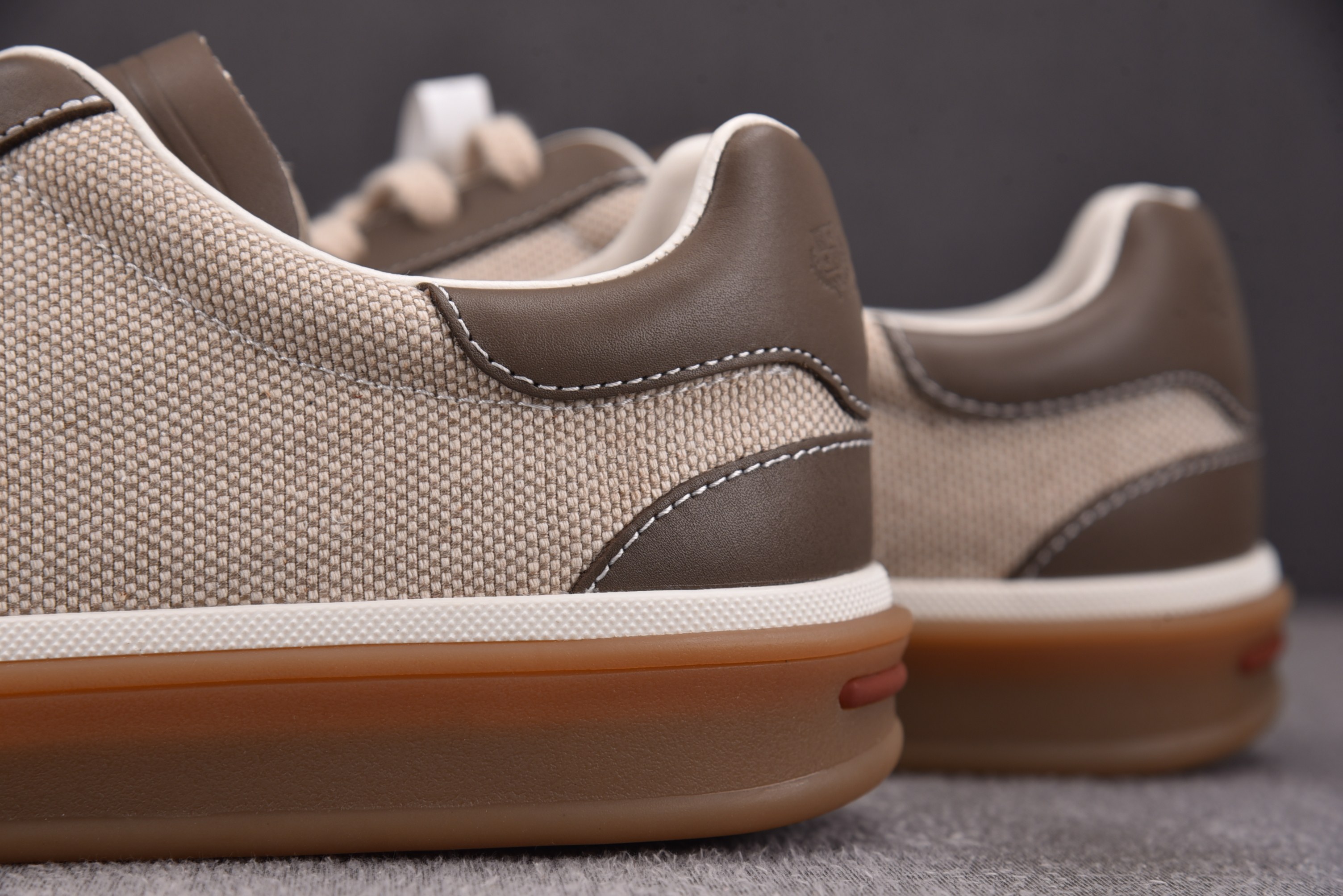 Loro Piana Tennis Walk Suedewindy Dunes 灰棕 #YZ023-6 35-45