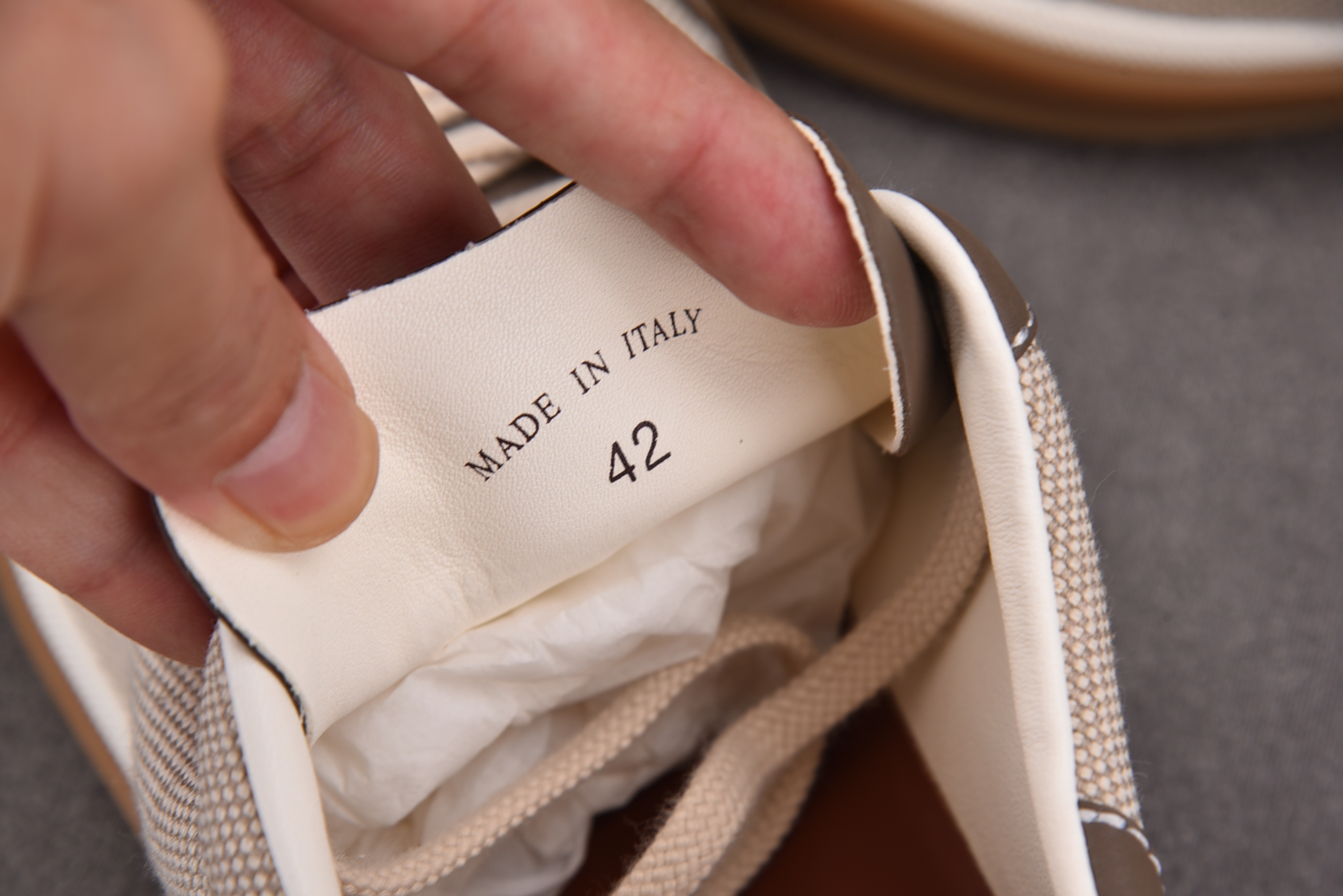 Loro Piana Tennis Walk Suedewindy Dunes 灰棕 #YZ023-6 35-45