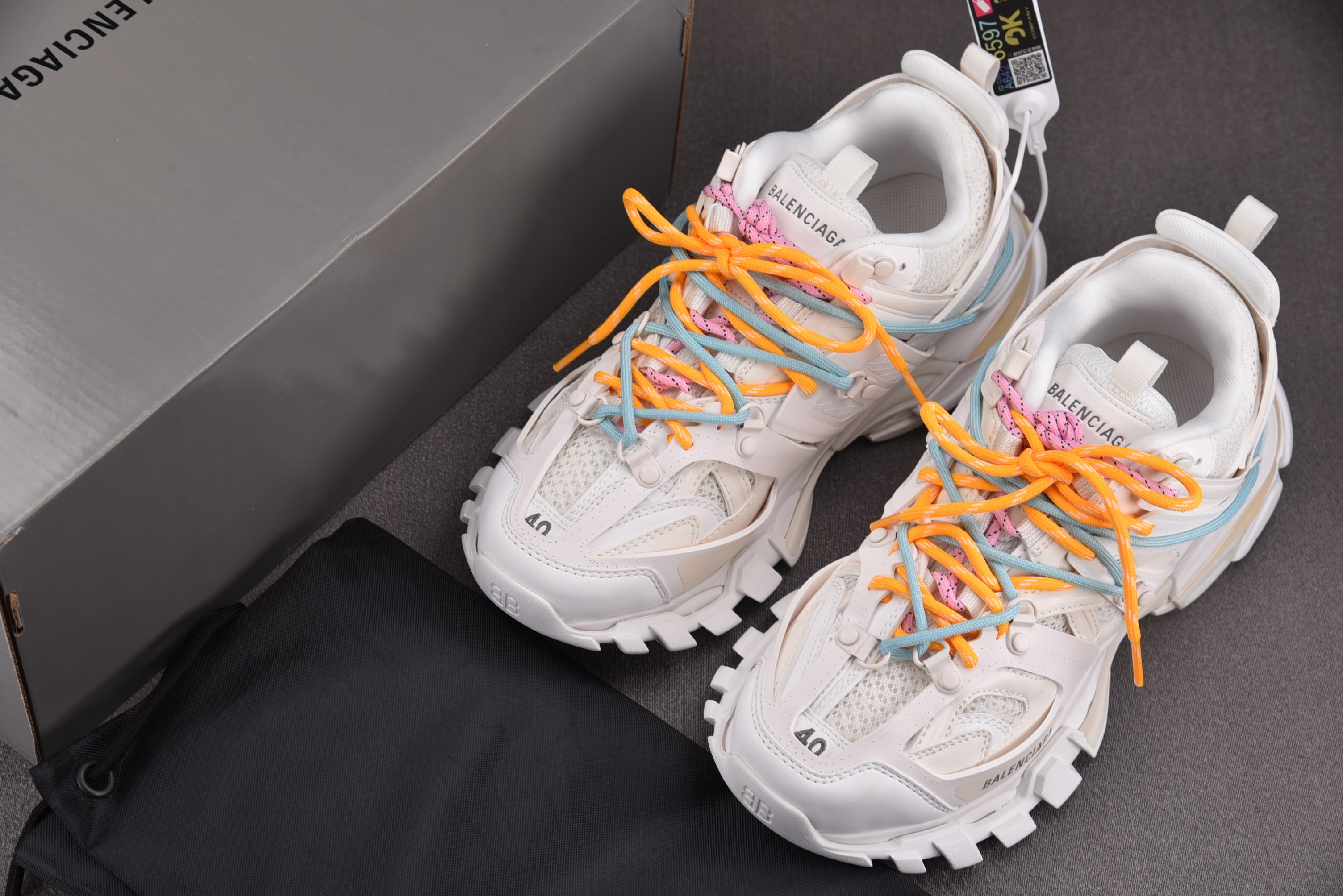 Balenciaga TRACK TRAIL LACES 白色 #YZ018 35-46