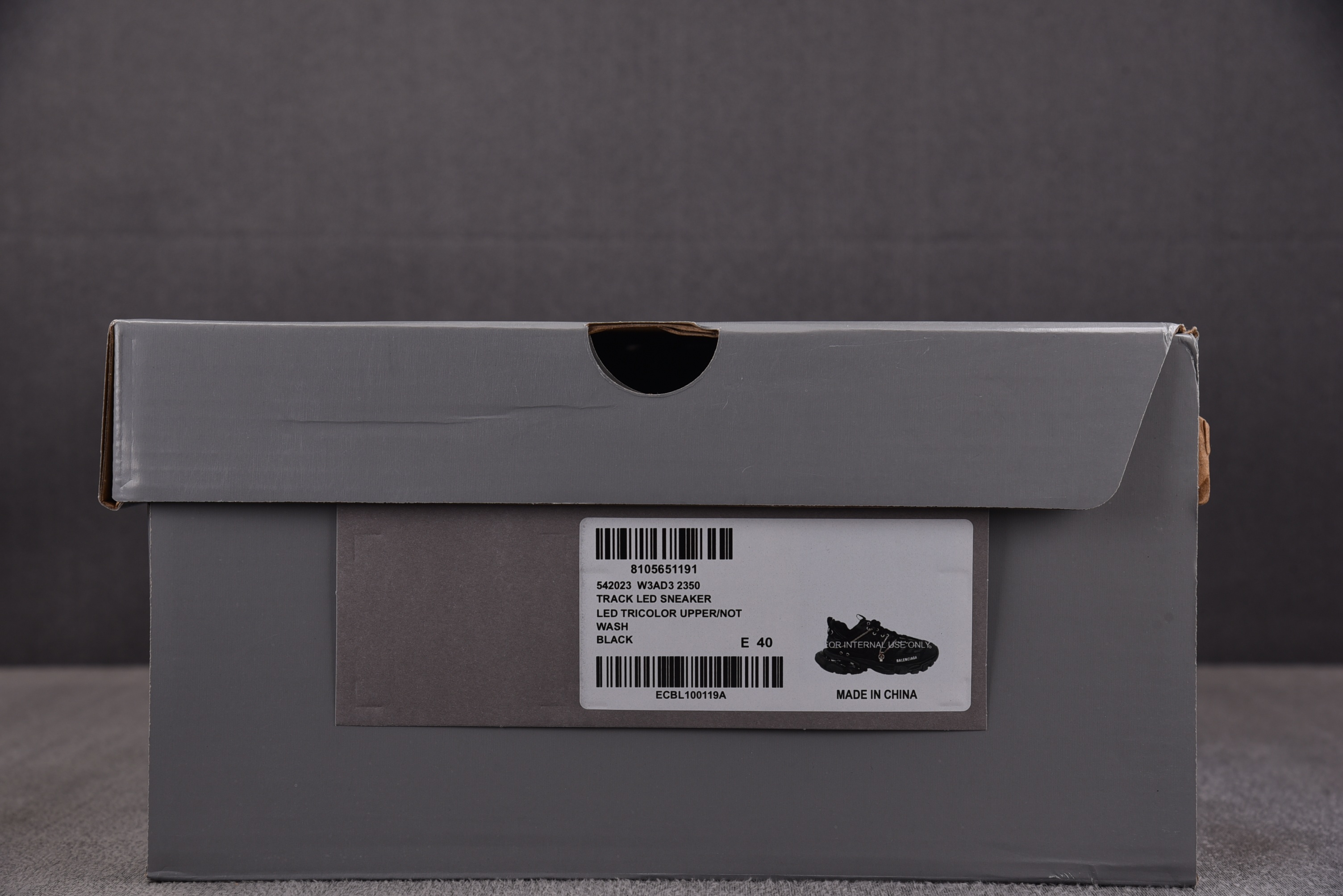 Balenciaga TRACK 黑色 拉链装饰 #YZ018 35-46