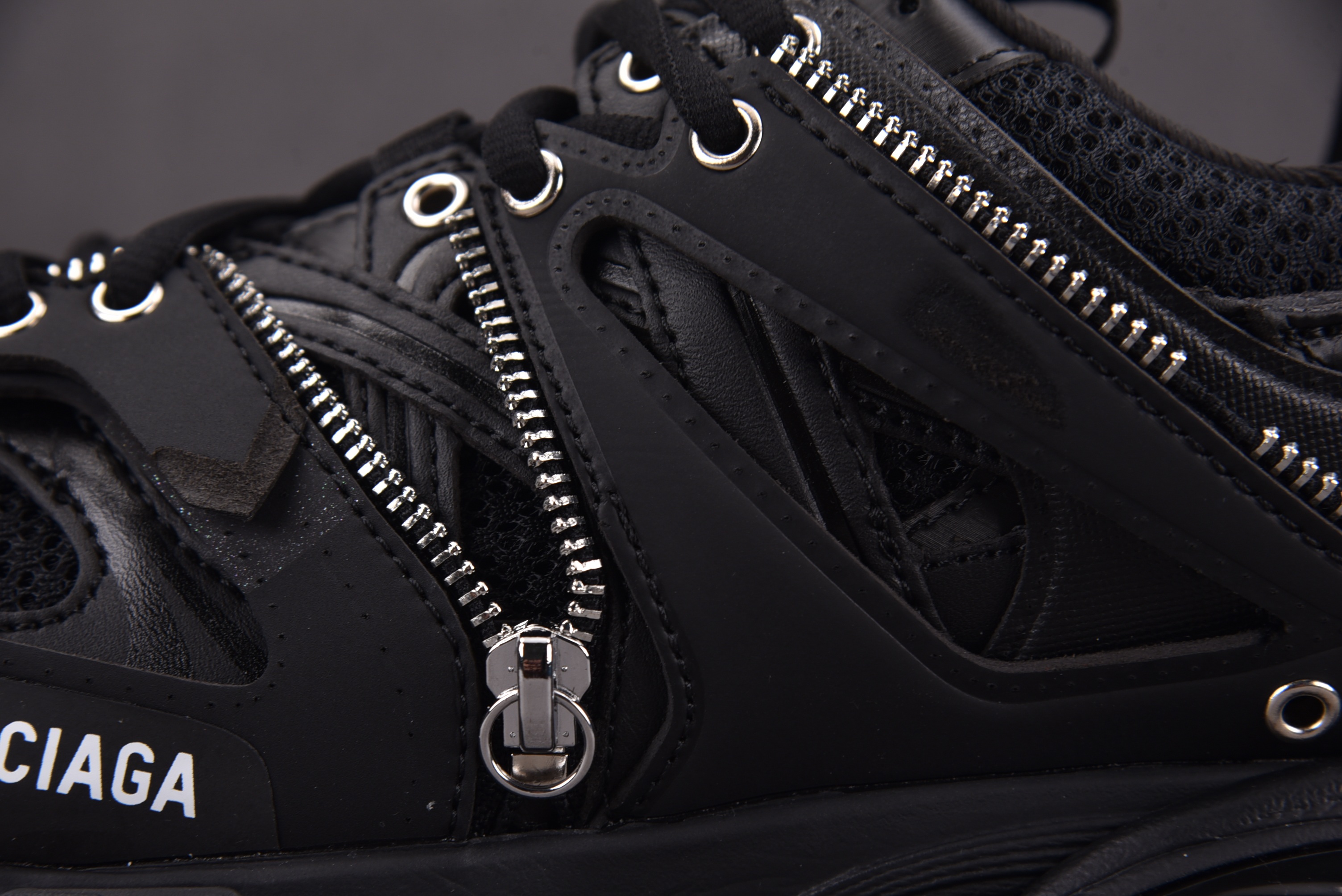 Balenciaga TRACK 黑色 拉链装饰 #YZ018 35-46