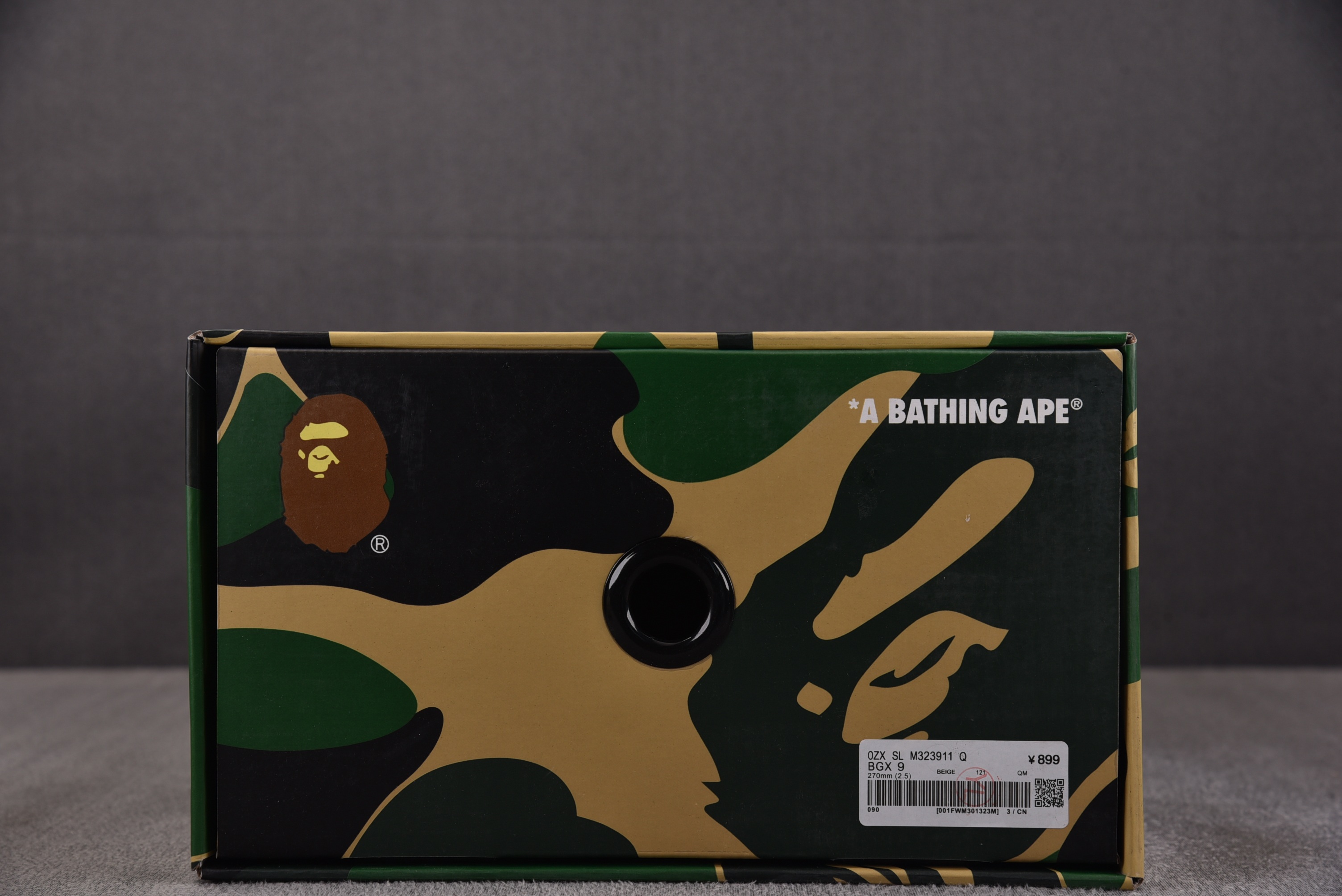 【纯原】BAPE EVA 一字拖 米色 40-47.5