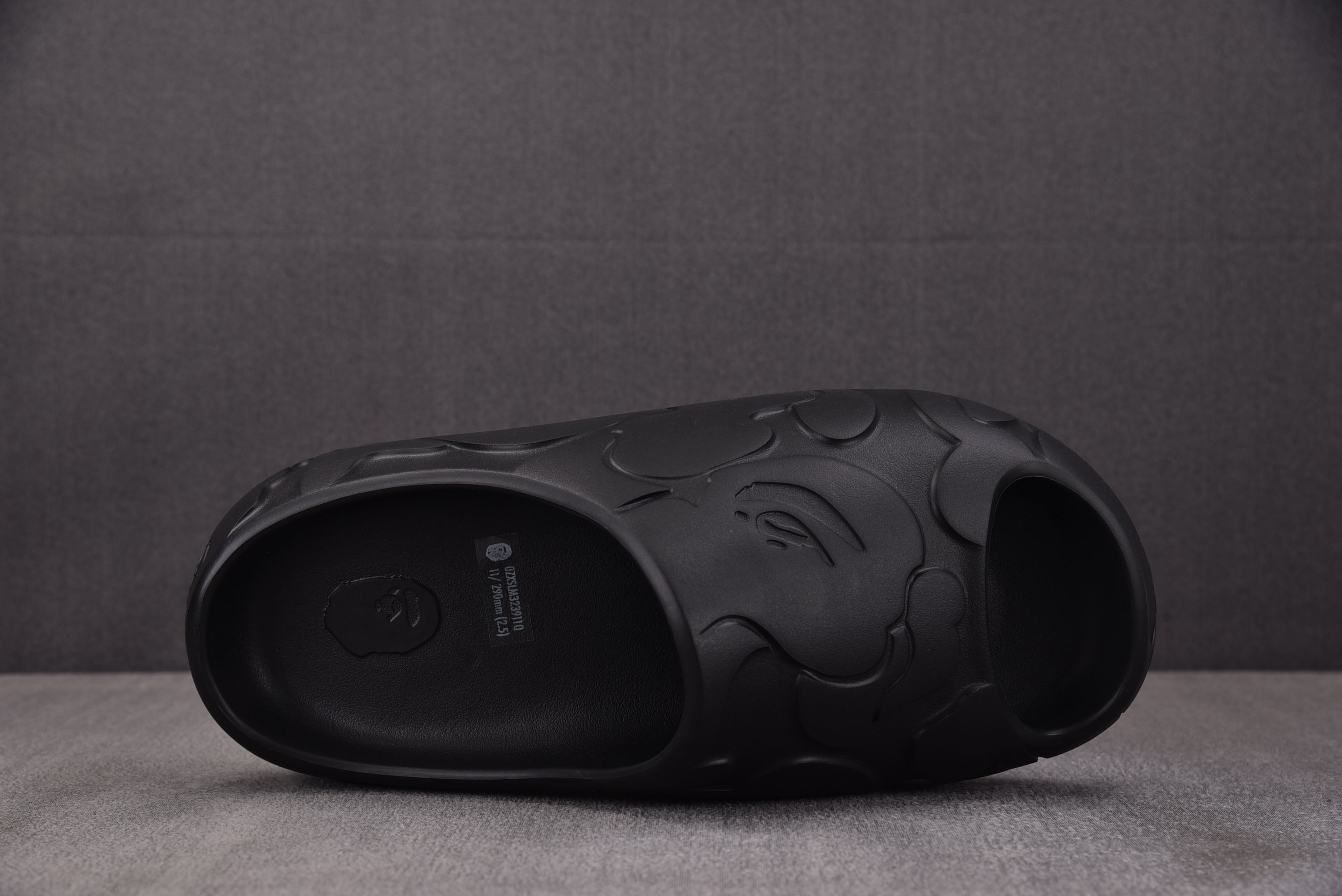 【纯原】BAPE EVA 一字拖 黑色 40-47.5