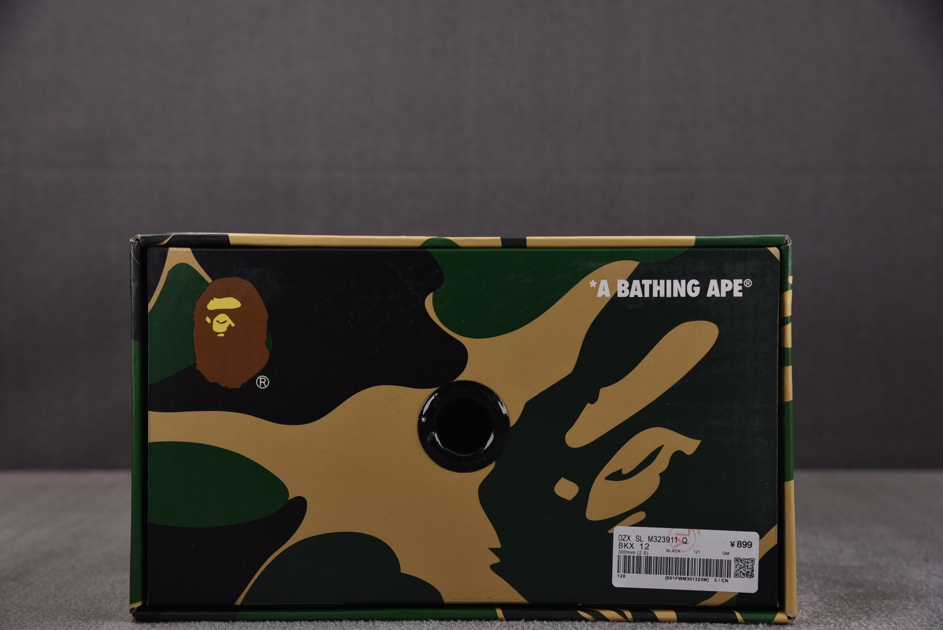 【纯原】BAPE EVA 一字拖 黑色 40-47.5
