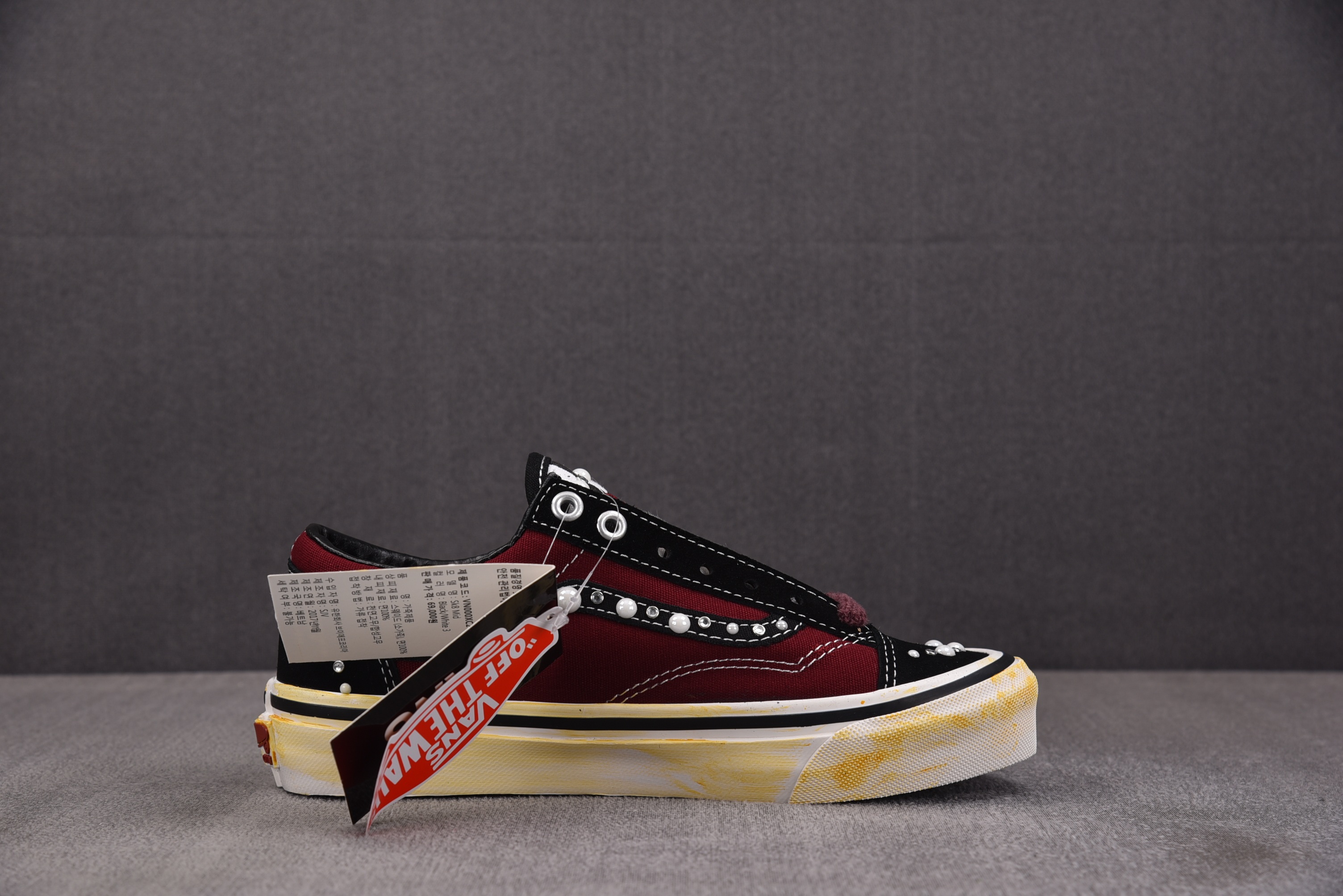 Vans Old Skool 36 Pearlized 黑红 VNO0ODCOFNG #YZ010 35-45