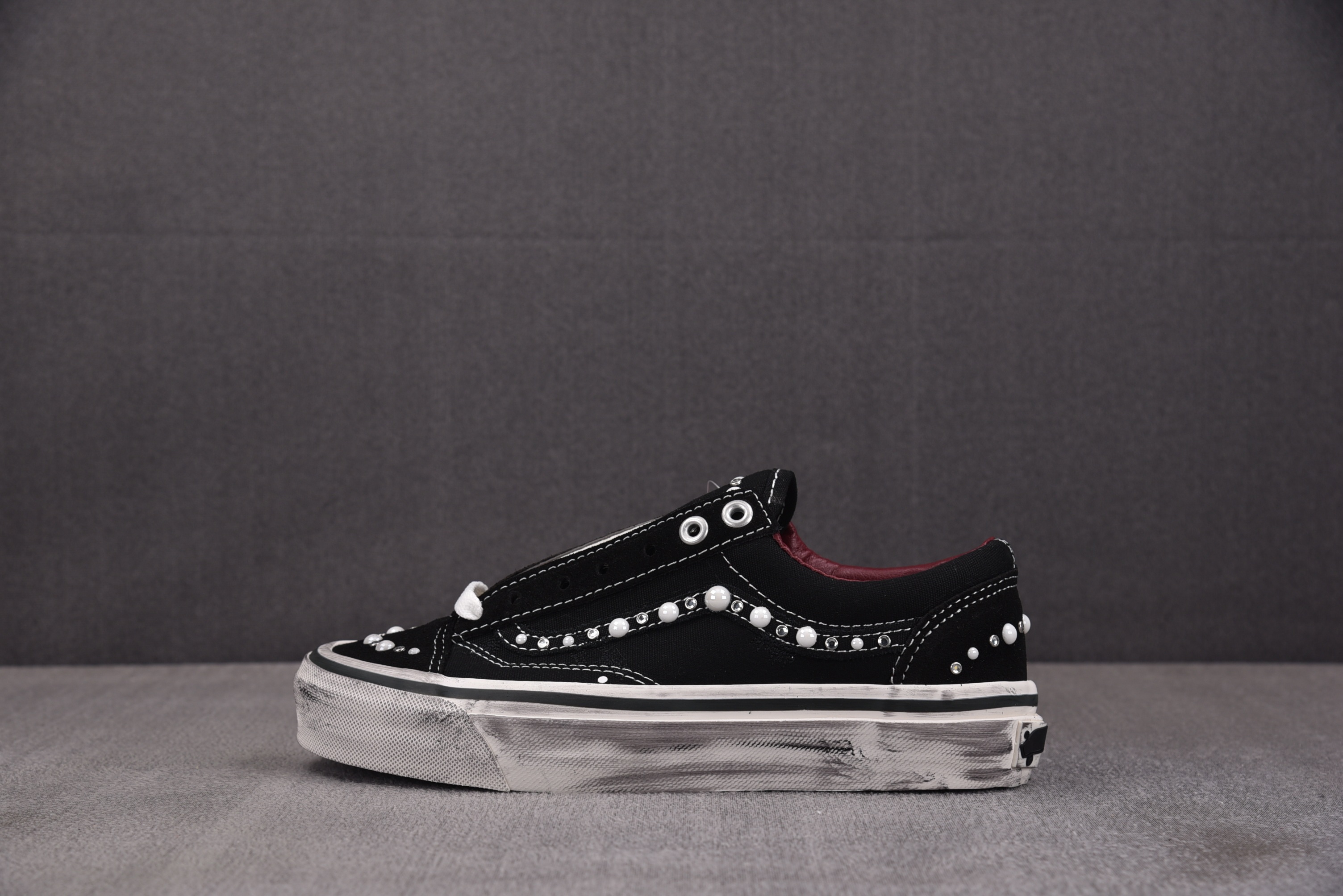 Vans Old Skool 36 Pearlized 黑色 VN000S52BLK #YZ010 35-45