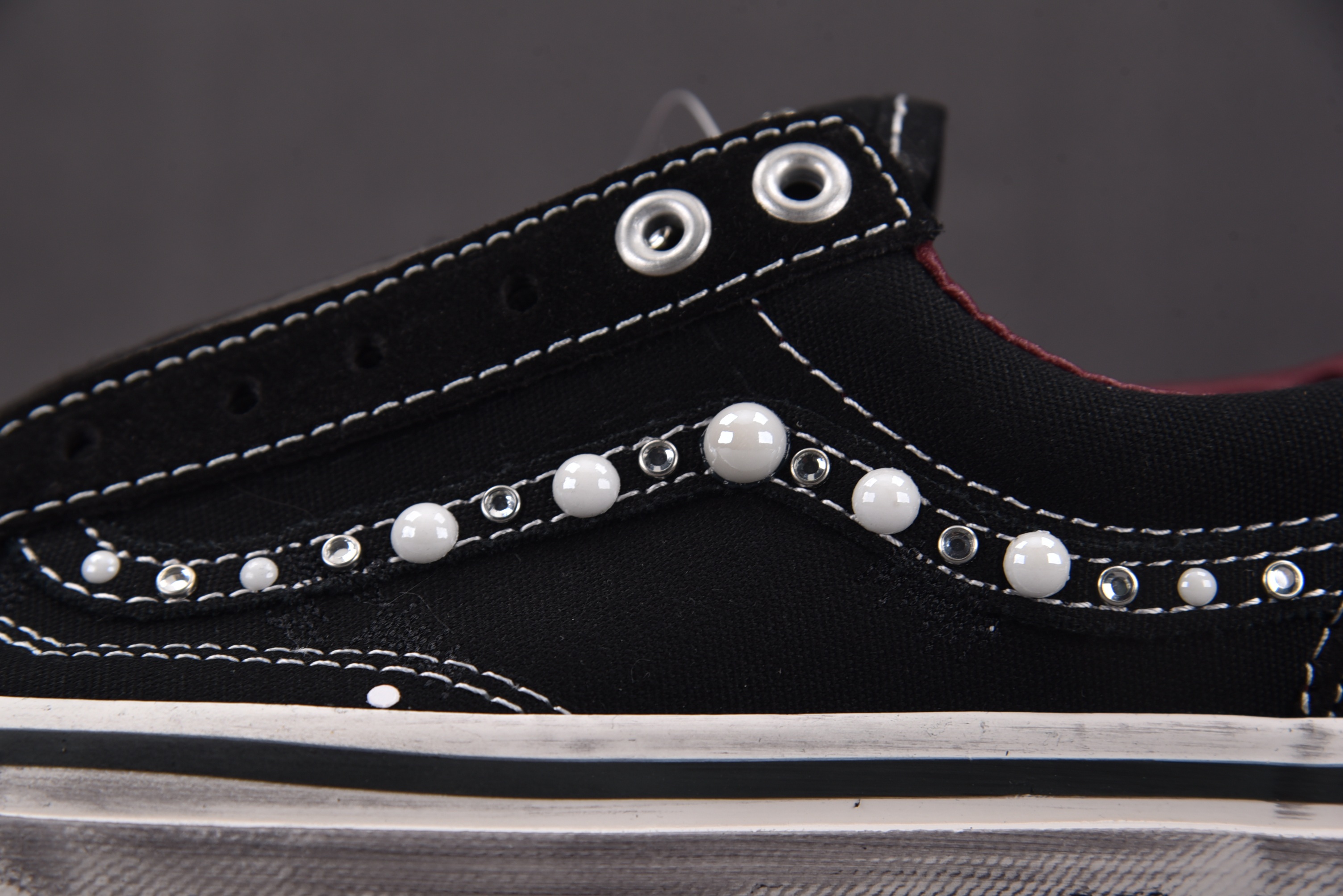 Vans Old Skool 36 Pearlized 黑色 VN000S52BLK #YZ010 35-45