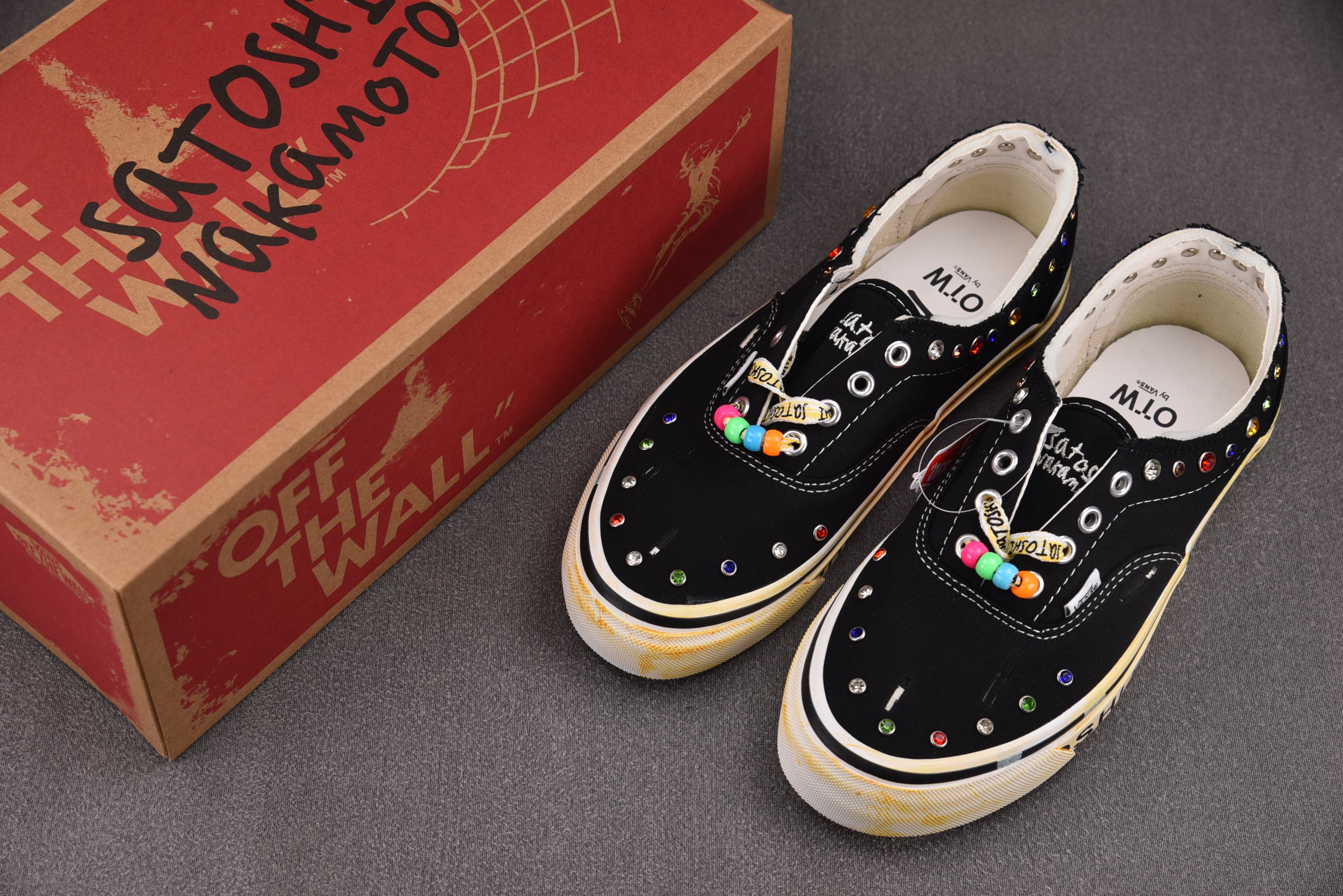 Vans x Satoshi Nakamoto Era 95 Lucky Charms 黑色 VNO00EFEBLK #