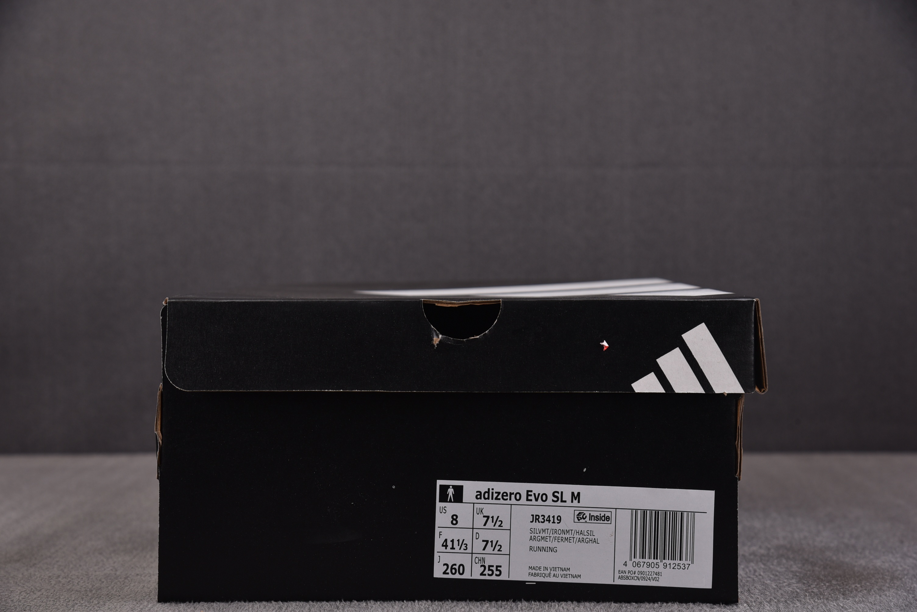 AD Adizero Evo SL Silver Metallic 灰银 JR3419 #YZ024-9 39-48