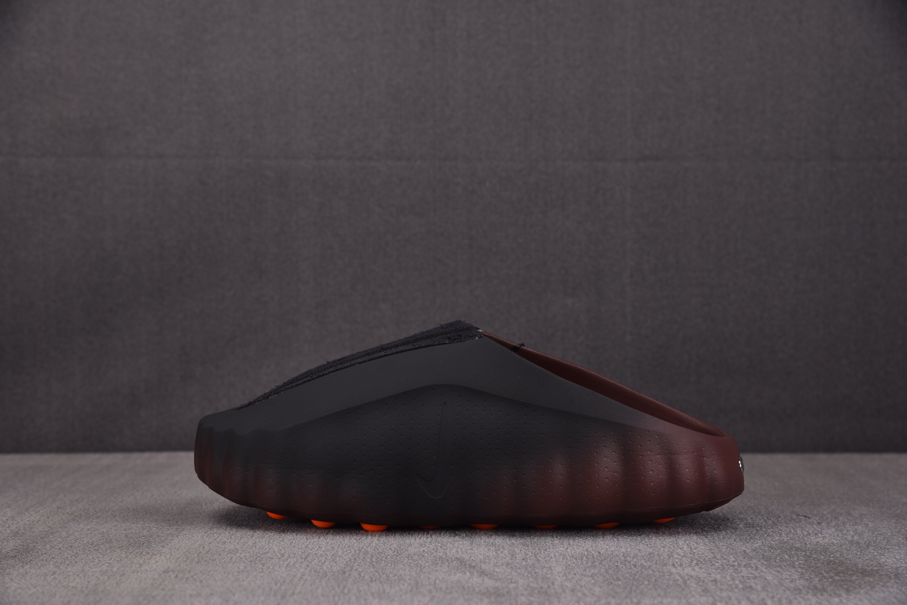 NK Mind 001 Flyknit Slide Bronze Eclipse Total Orange 黑橙 IR2