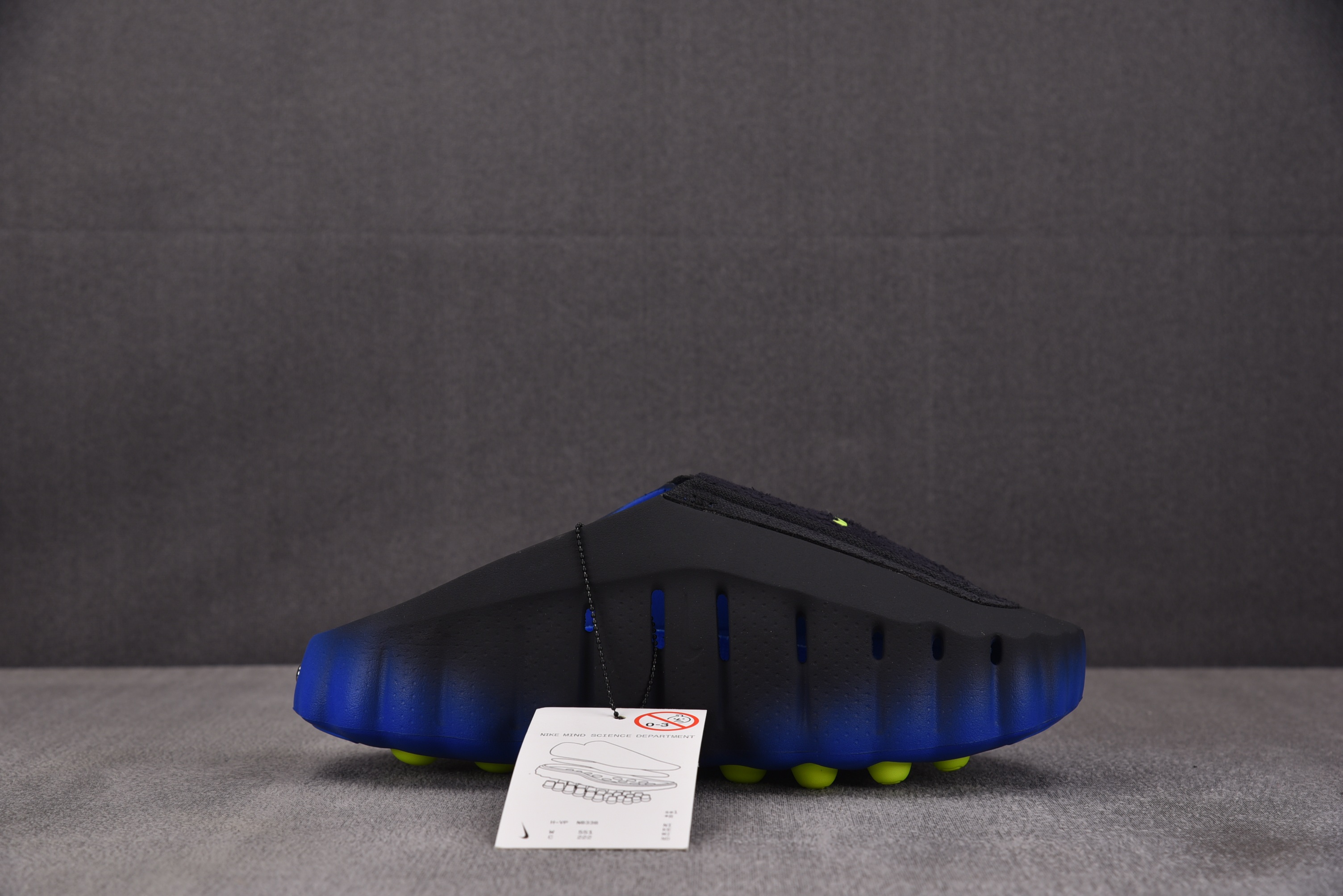 NK Mind 001 Flyknit Slide Hyper Royal Black 黑蓝绿 IR2175-400 # NK Mind 001 Flyknit Slide Hyper Royal Black 黑蓝绿 IR2175-400 #
