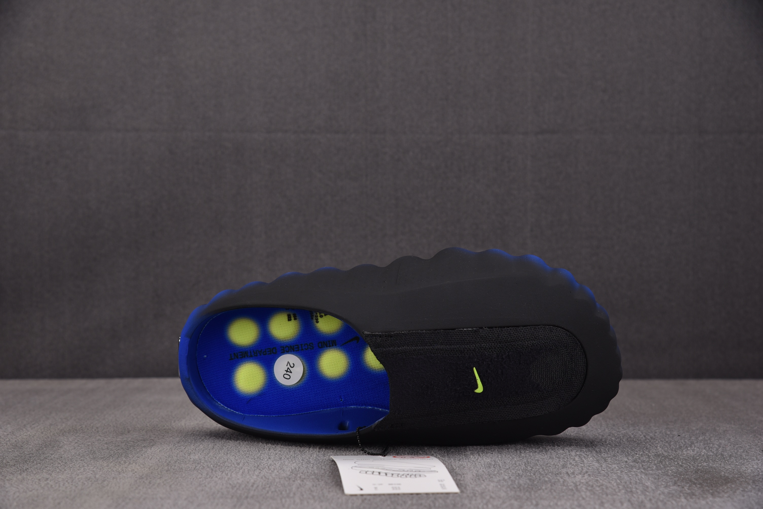NK Mind 001 Flyknit Slide Hyper Royal Black 黑蓝绿 IR2175-400 # NK Mind 001 Flyknit Slide Hyper Royal Black 黑蓝绿 IR2175-400 #