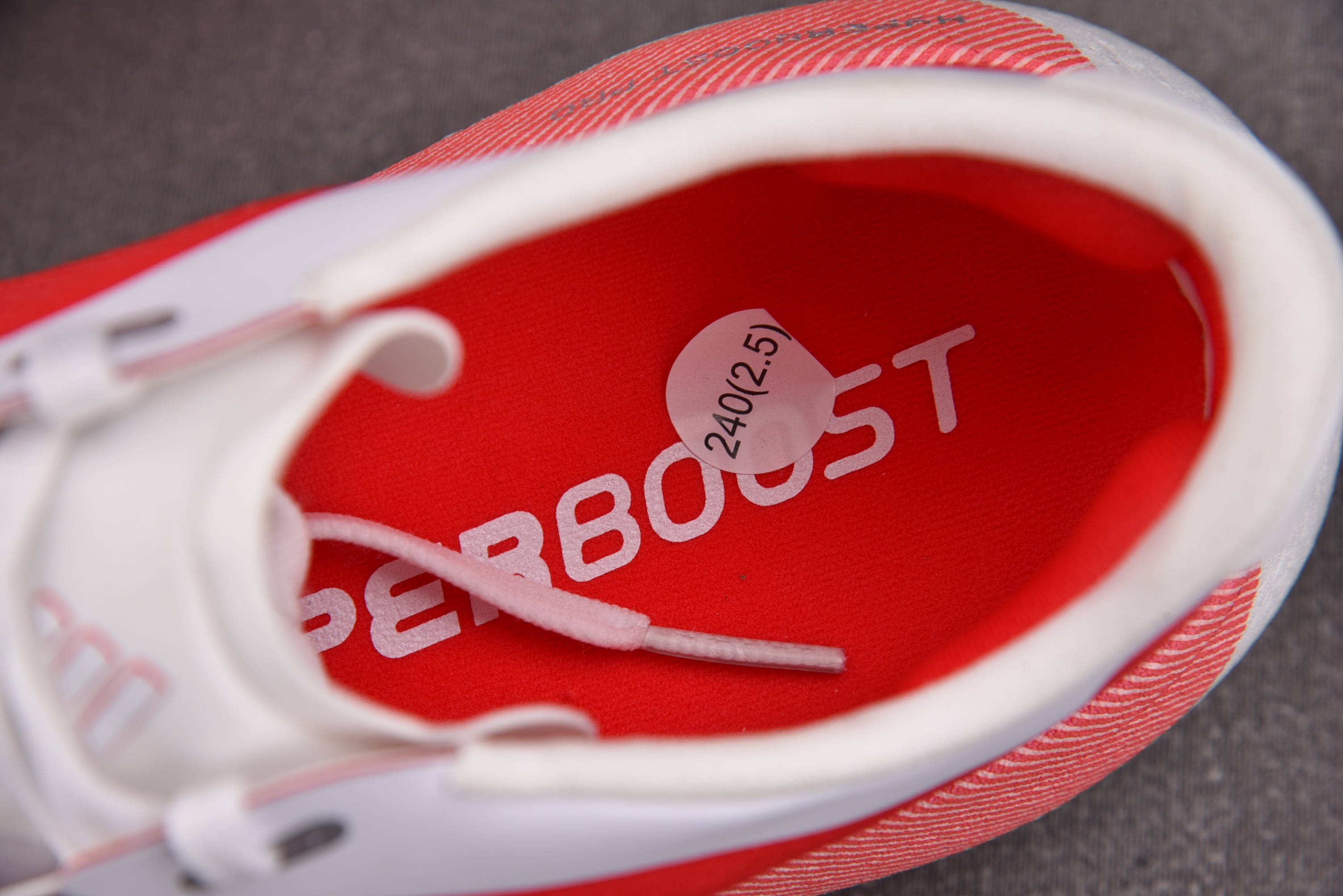 AD Hyper Boost Edge White Pure Ruby 白红 KI1913 #YZ020 36-46