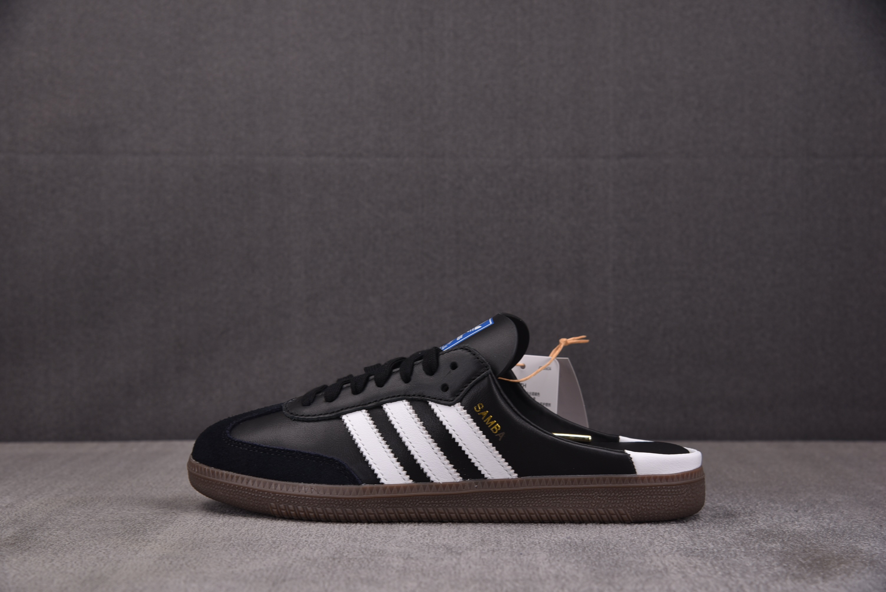 AD Samba Mule Black White Gum (Women's) 黑白 LB3815 #YZ020 36-
