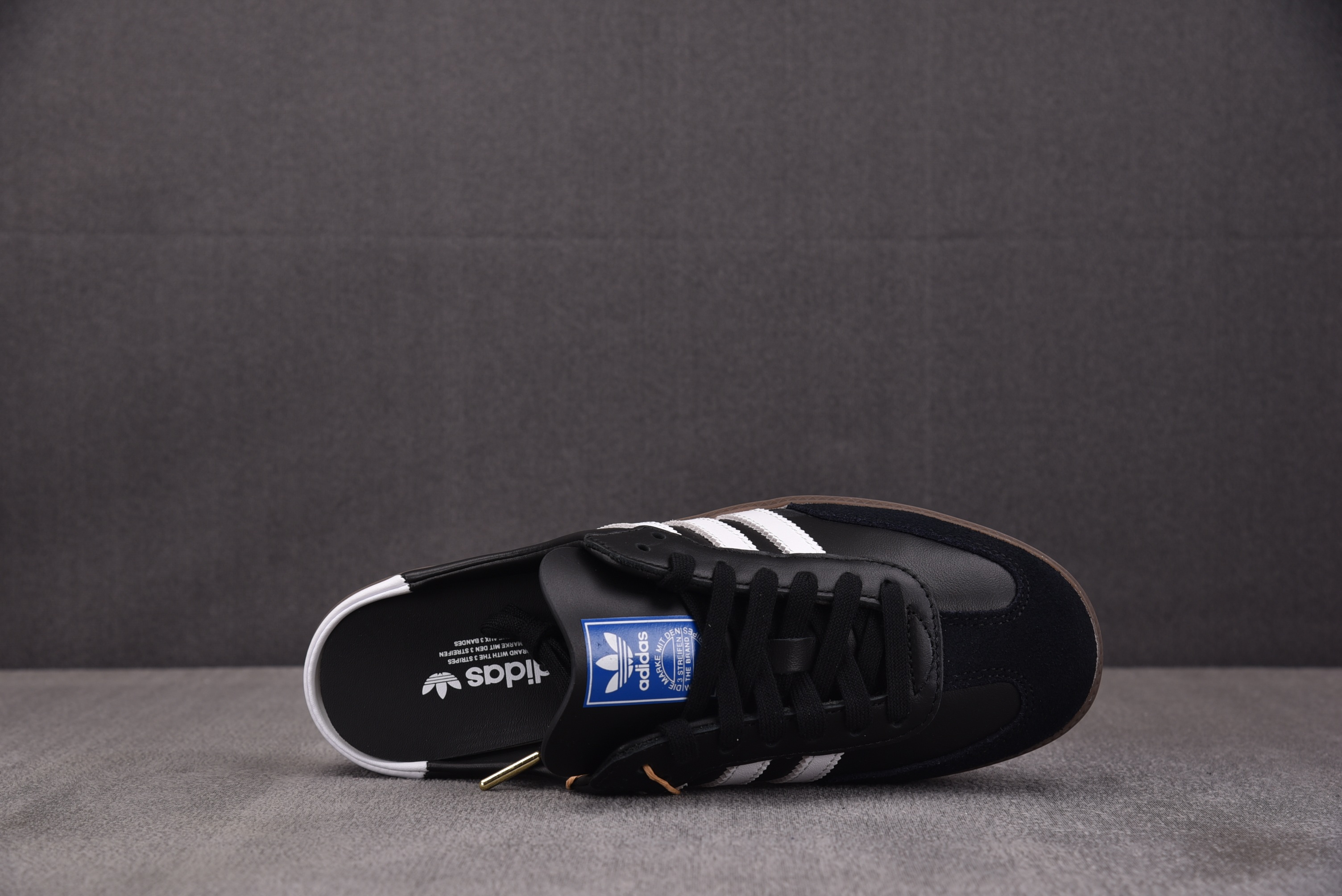 AD Samba Mule Black White Gum (Women's) 黑白 LB3815 #YZ020 36-