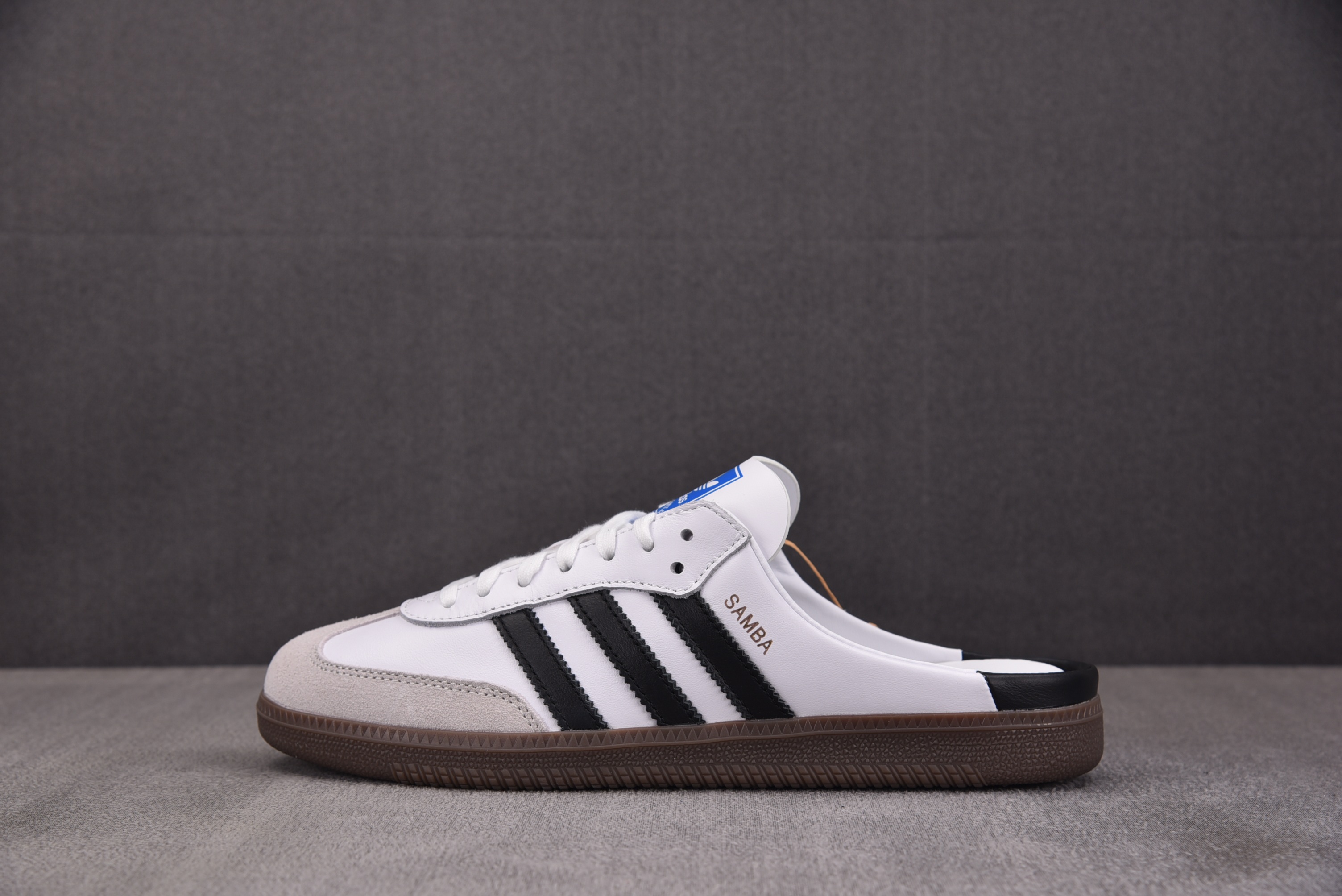 AD Samba Mule White Black Gum (Women's) 白黑 LB3814 #YZ020 36-