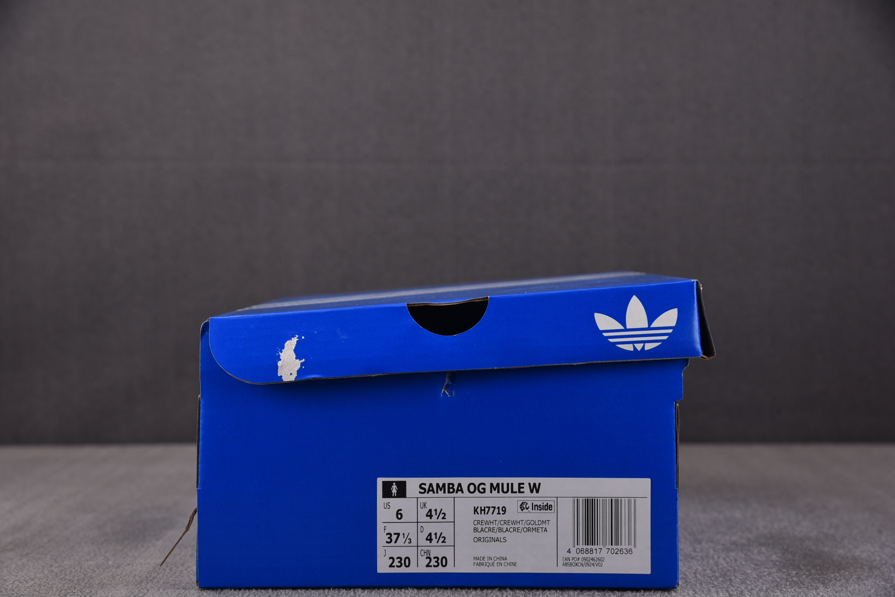 AD Samba Mule Woven Basketweave Cream White (Women's) 奶油白 KH