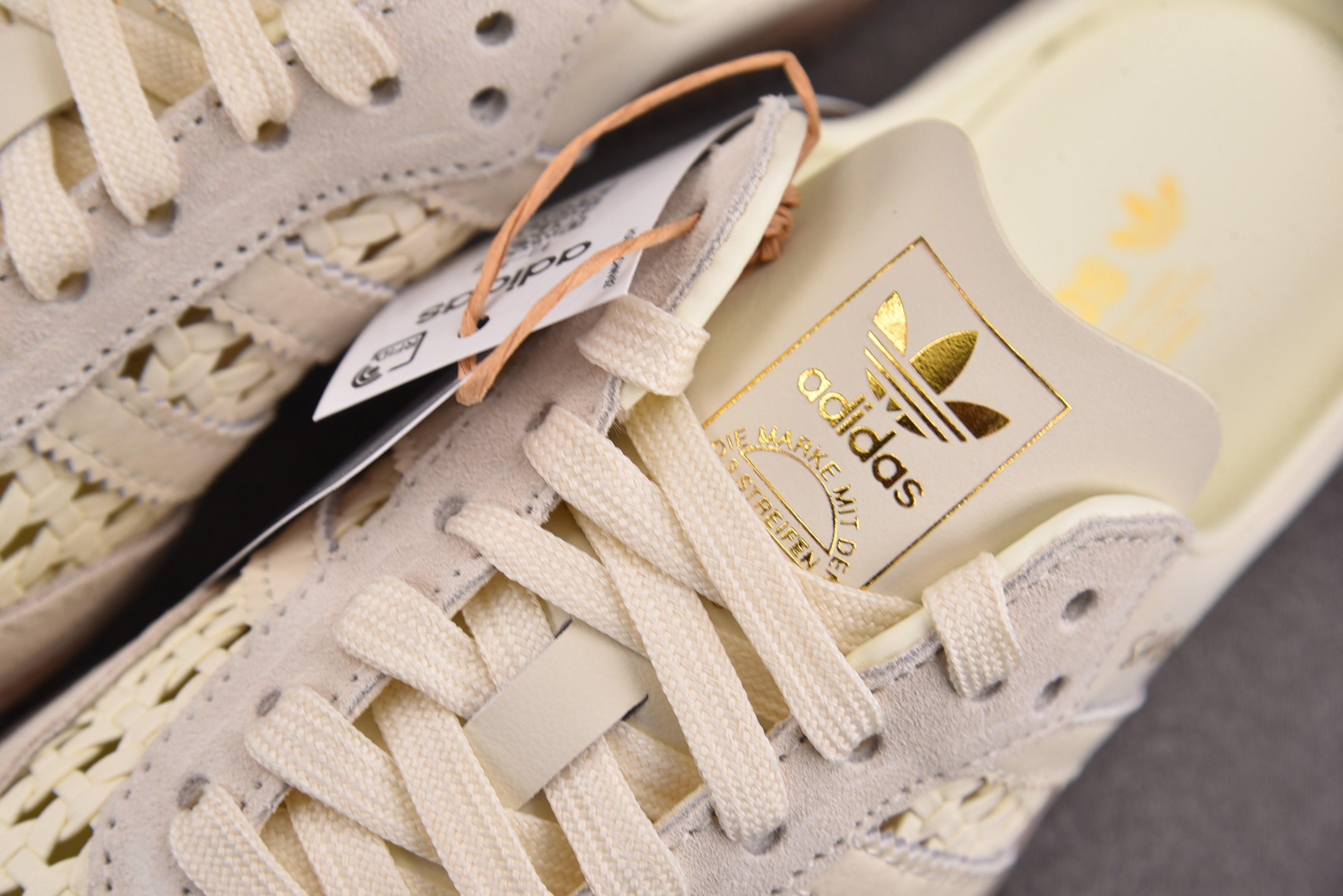 AD Samba Mule Woven Basketweave Cream White (Women's) 奶油白 KH