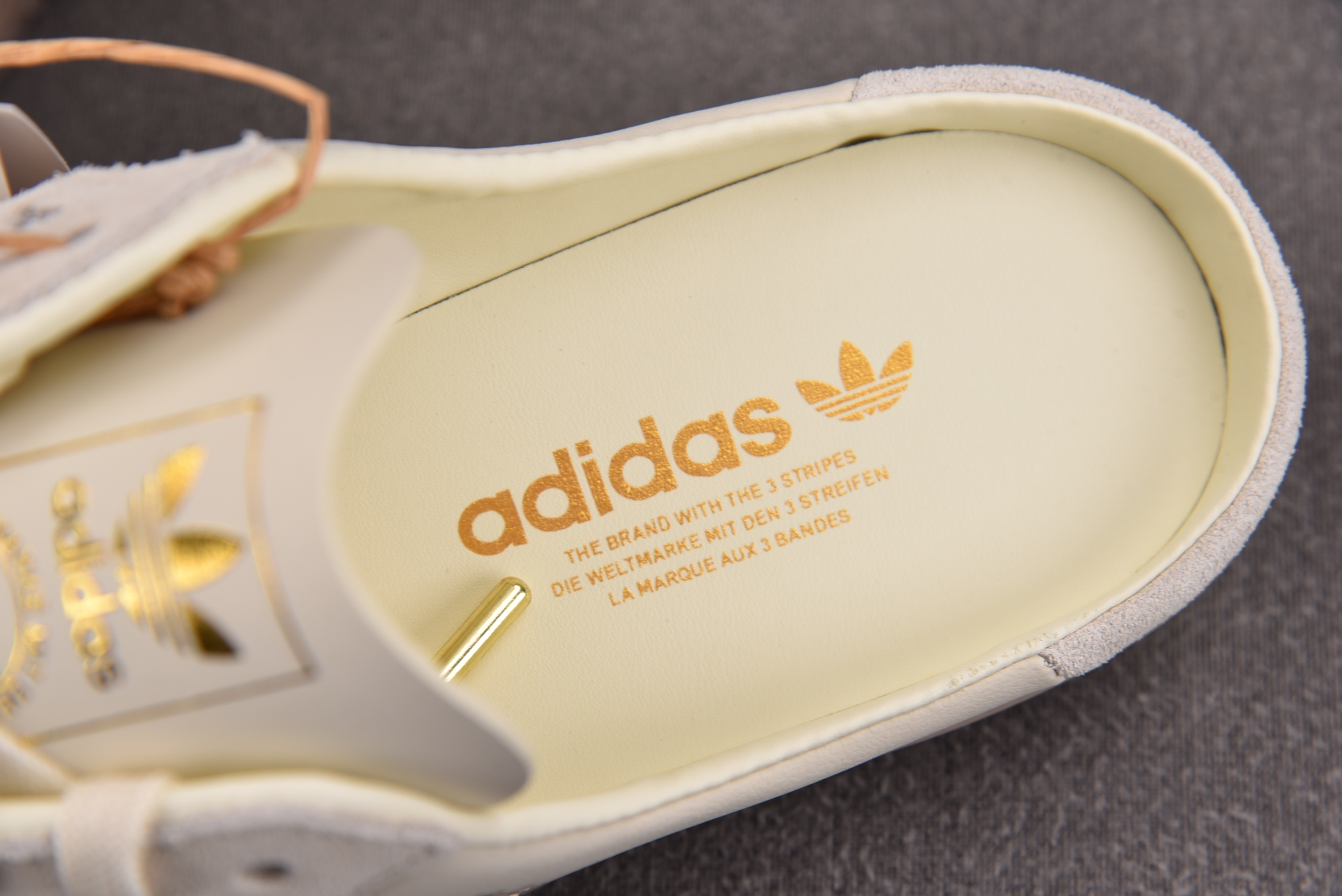 AD Samba Mule Woven Basketweave Cream White (Women's) 奶油白 KH