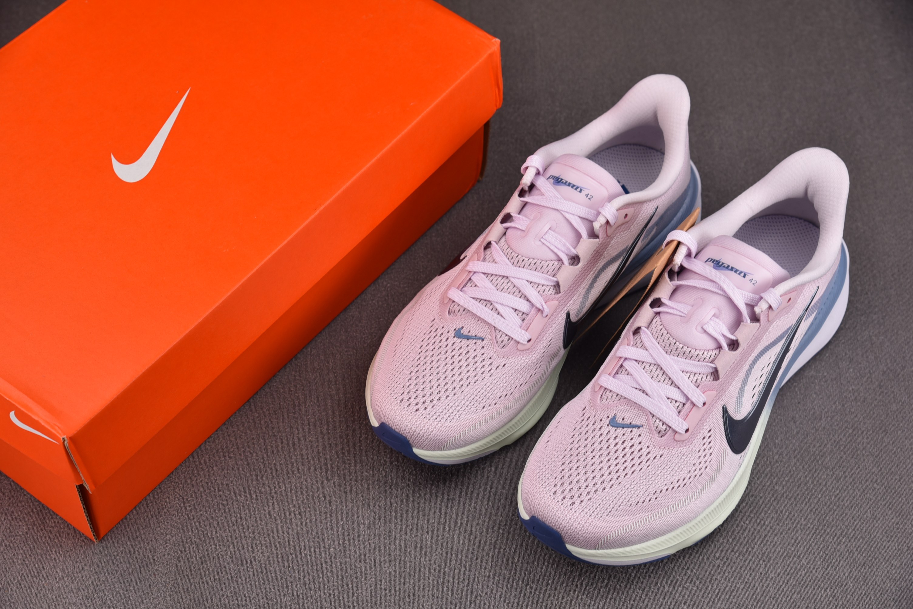 NK Air Zoom Pegasus 42 Bleached Lilac Blue Void (Women's) 淡紫