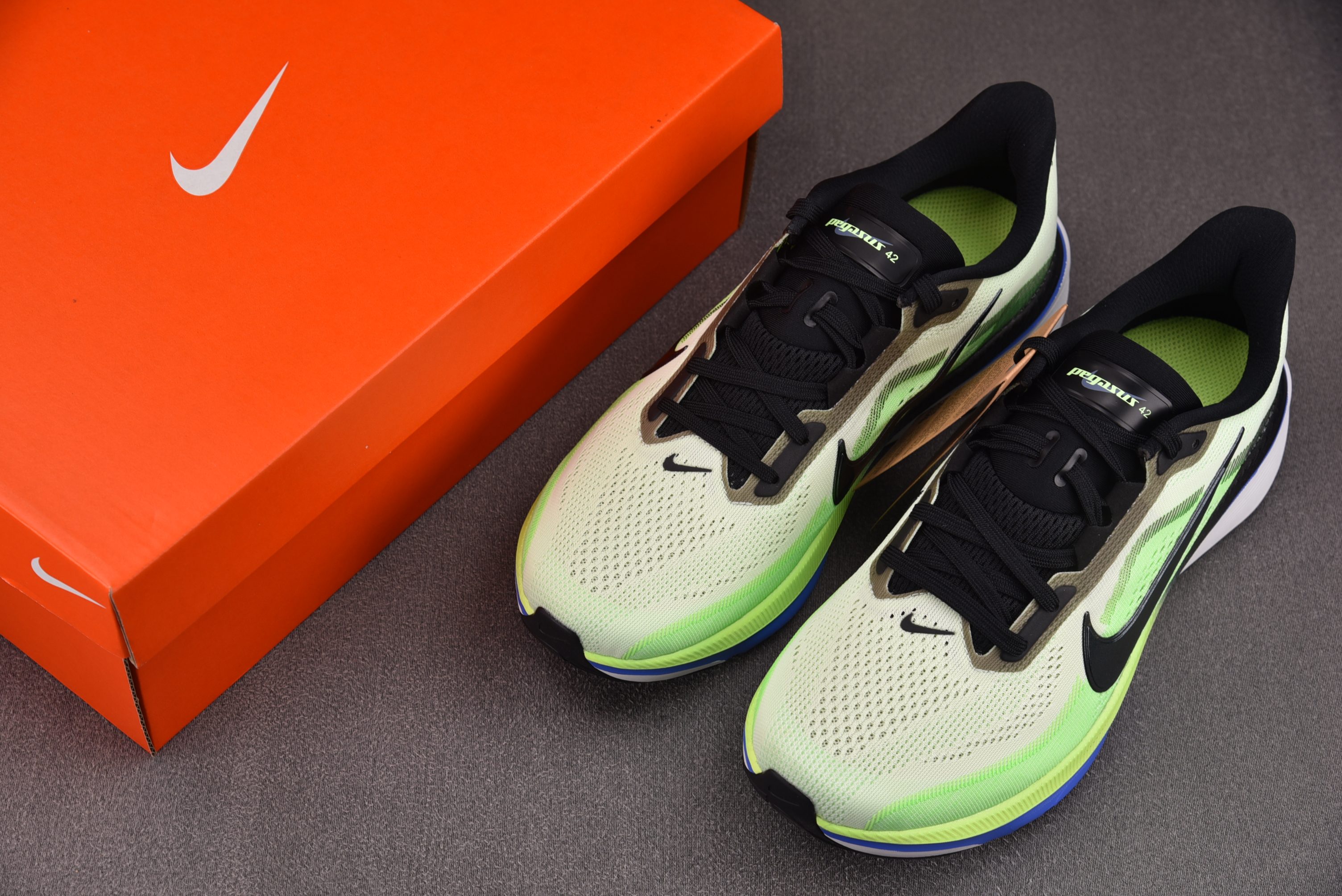 NK Air Zoom Pegasus 42 Volt Tint Sapphire 绿色 IB1873-702 #YZ0