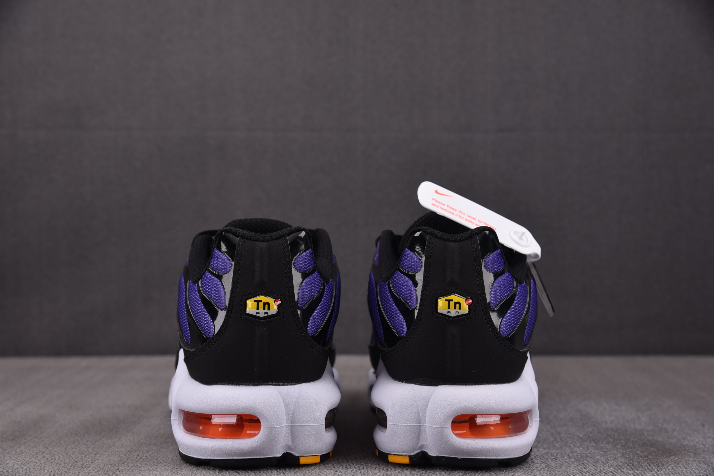 NK Air Max Plus OG Voltage Purple 紫色 DX0755-500 #YZ001-3 40.