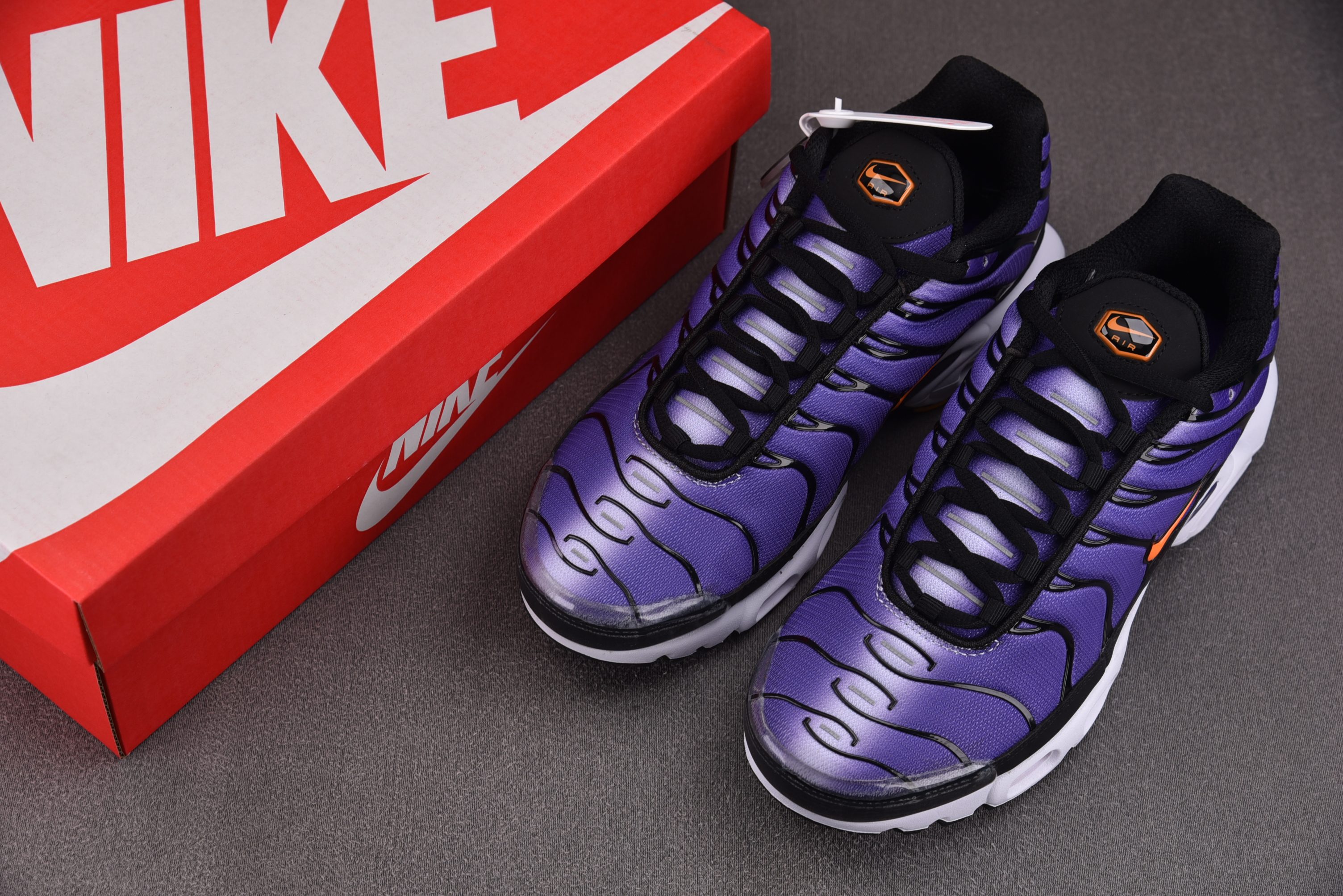 NK Air Max Plus OG Voltage Purple 紫色 DX0755-500 #YZ001-3 40.