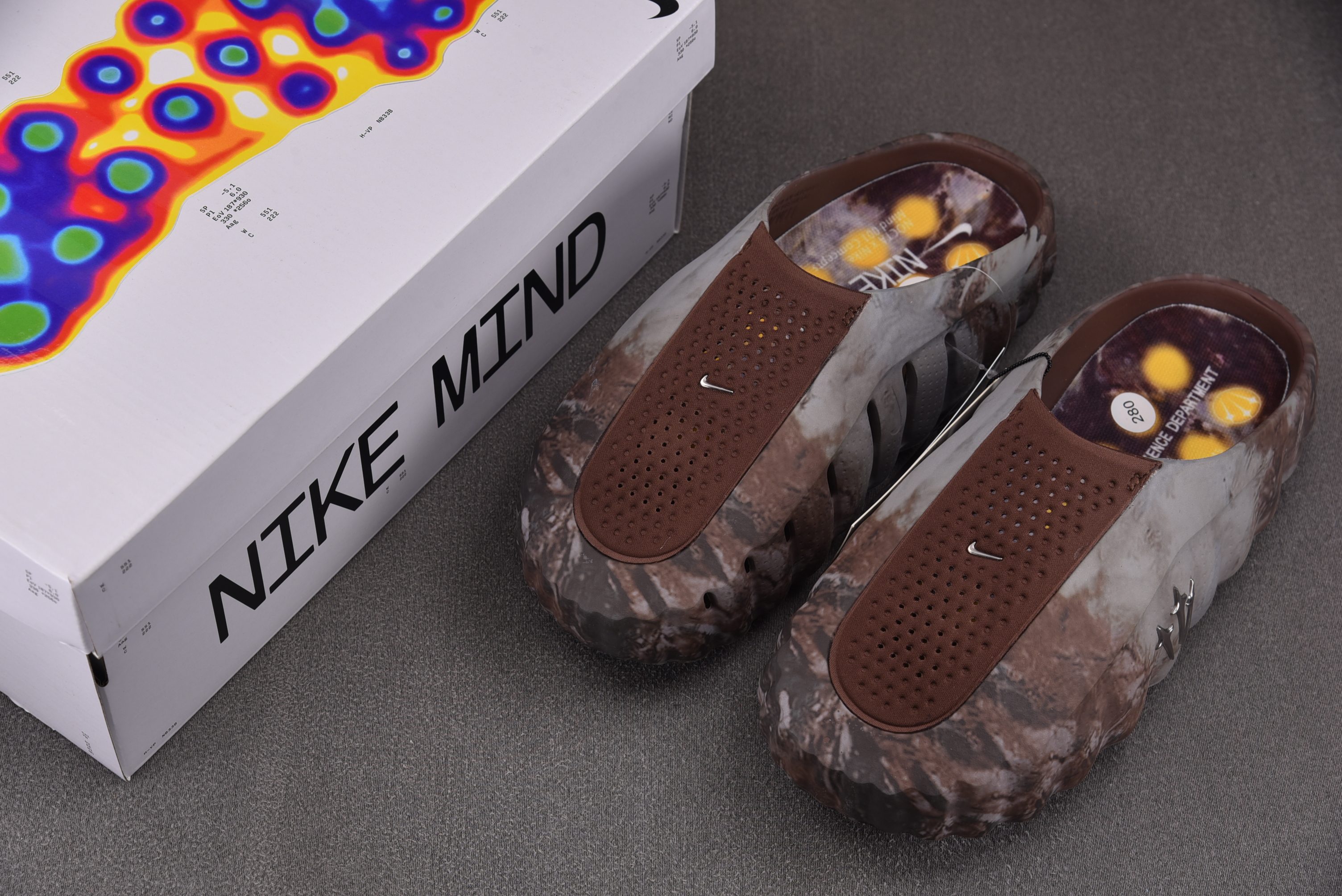 NK NOCTA Mind 001 棕灰 HY5028-500 #YZ020 36-50.5