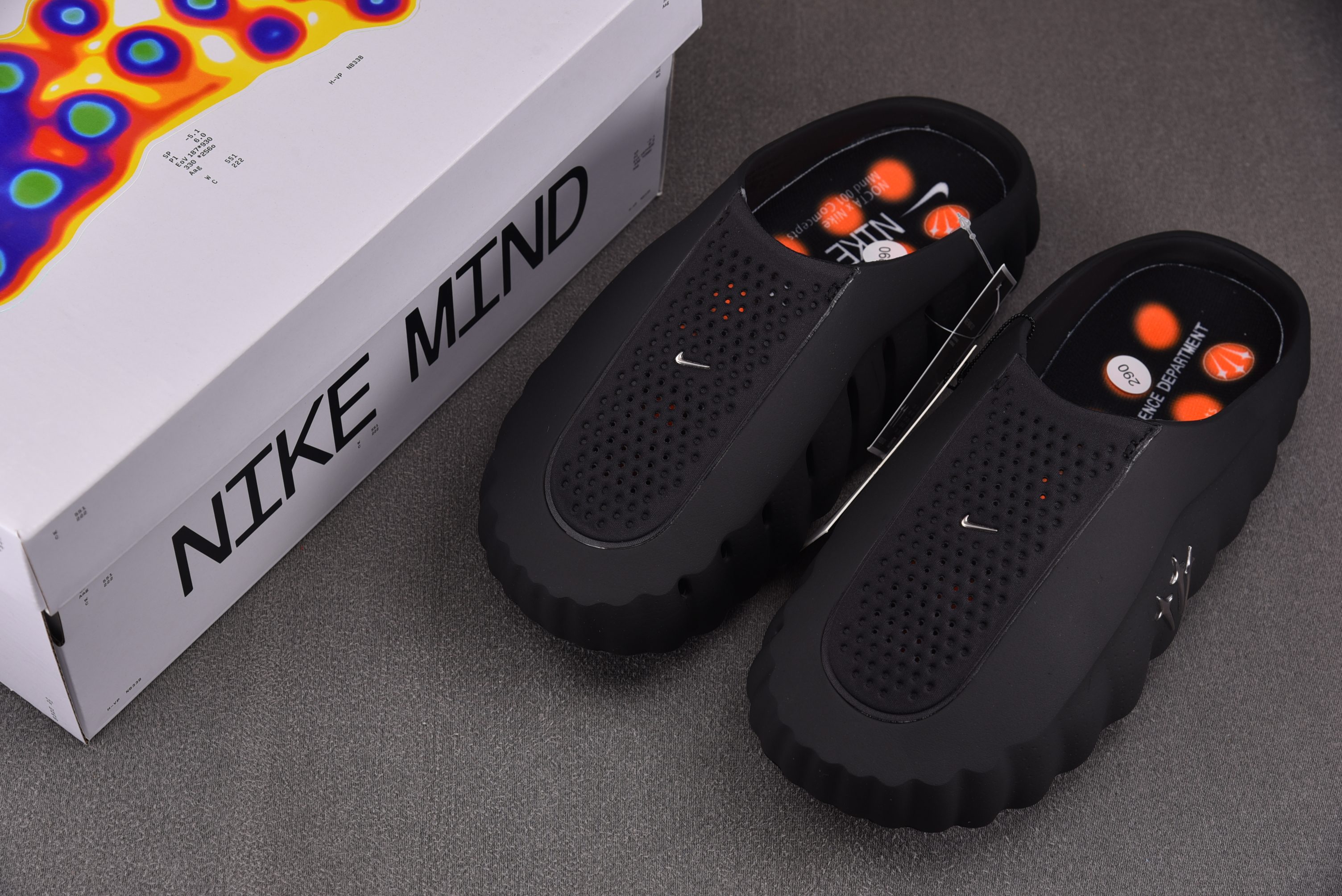 NK NOCTA Mind 001 黑红 HY5028-002 #YZ020 36-50.5