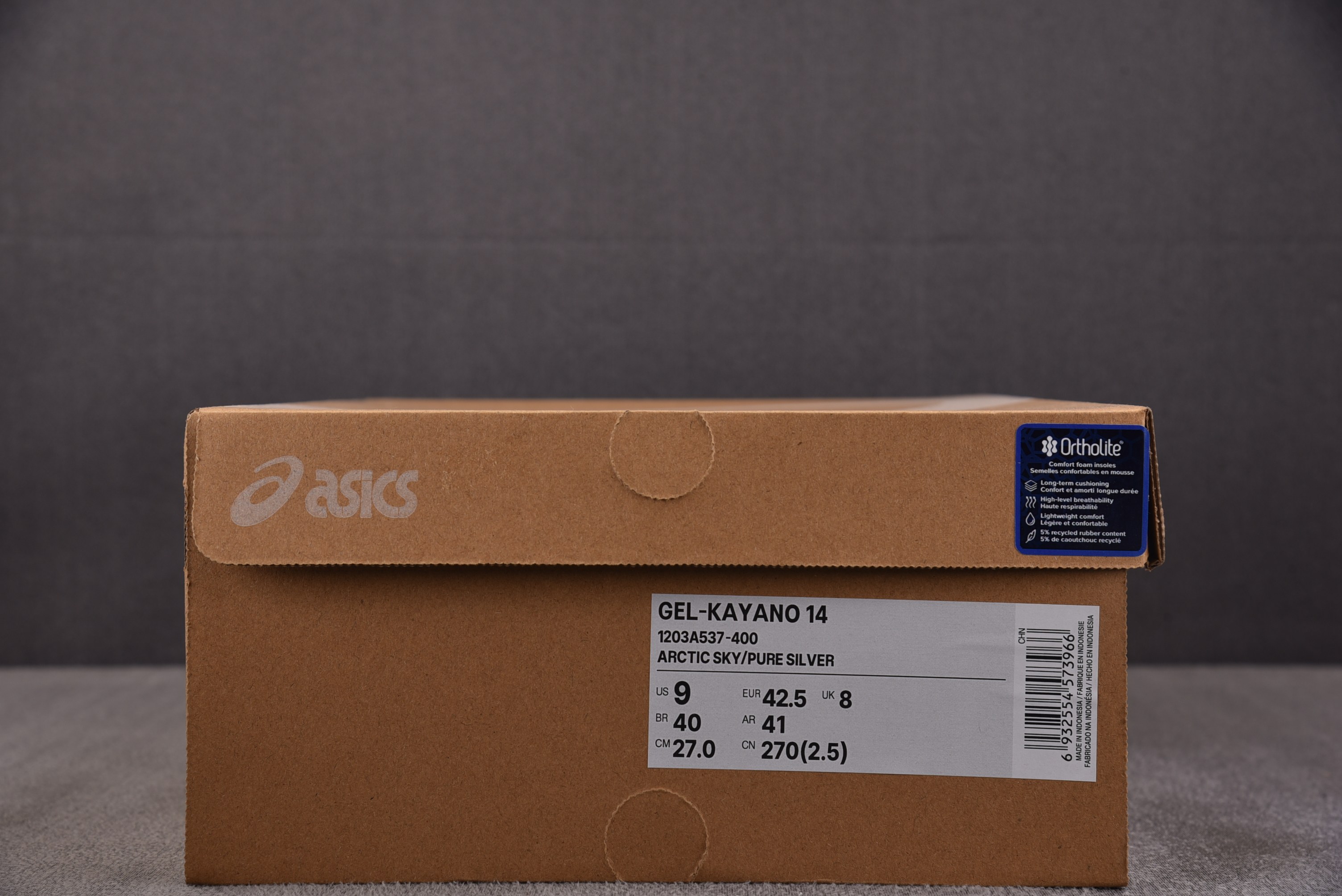 ASICS Gel Kayano 14 Arctic Sky Pure Silver 银蓝 1203A537-400 #