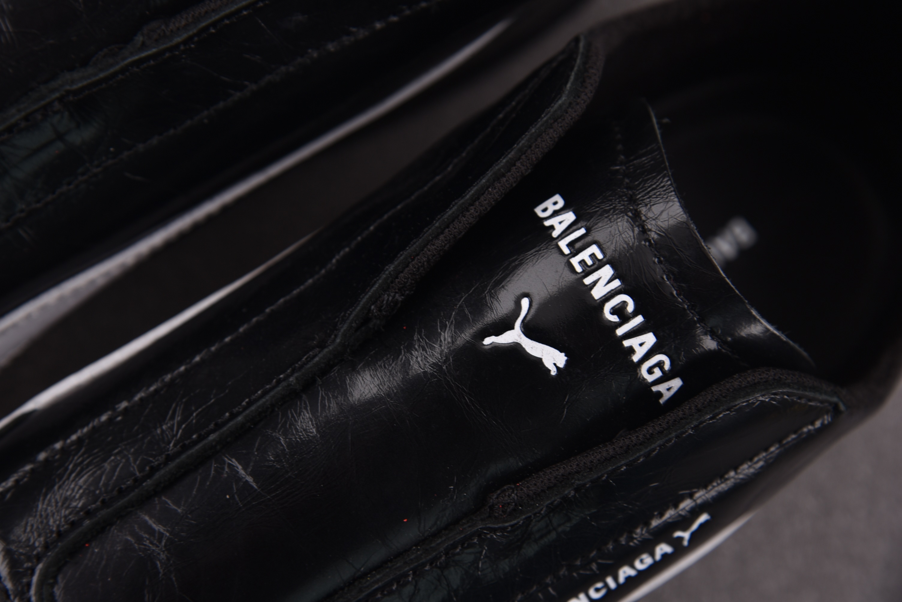 Puma Speedcat Leather Balenciaga 黑白 #YZ009-03 35-46