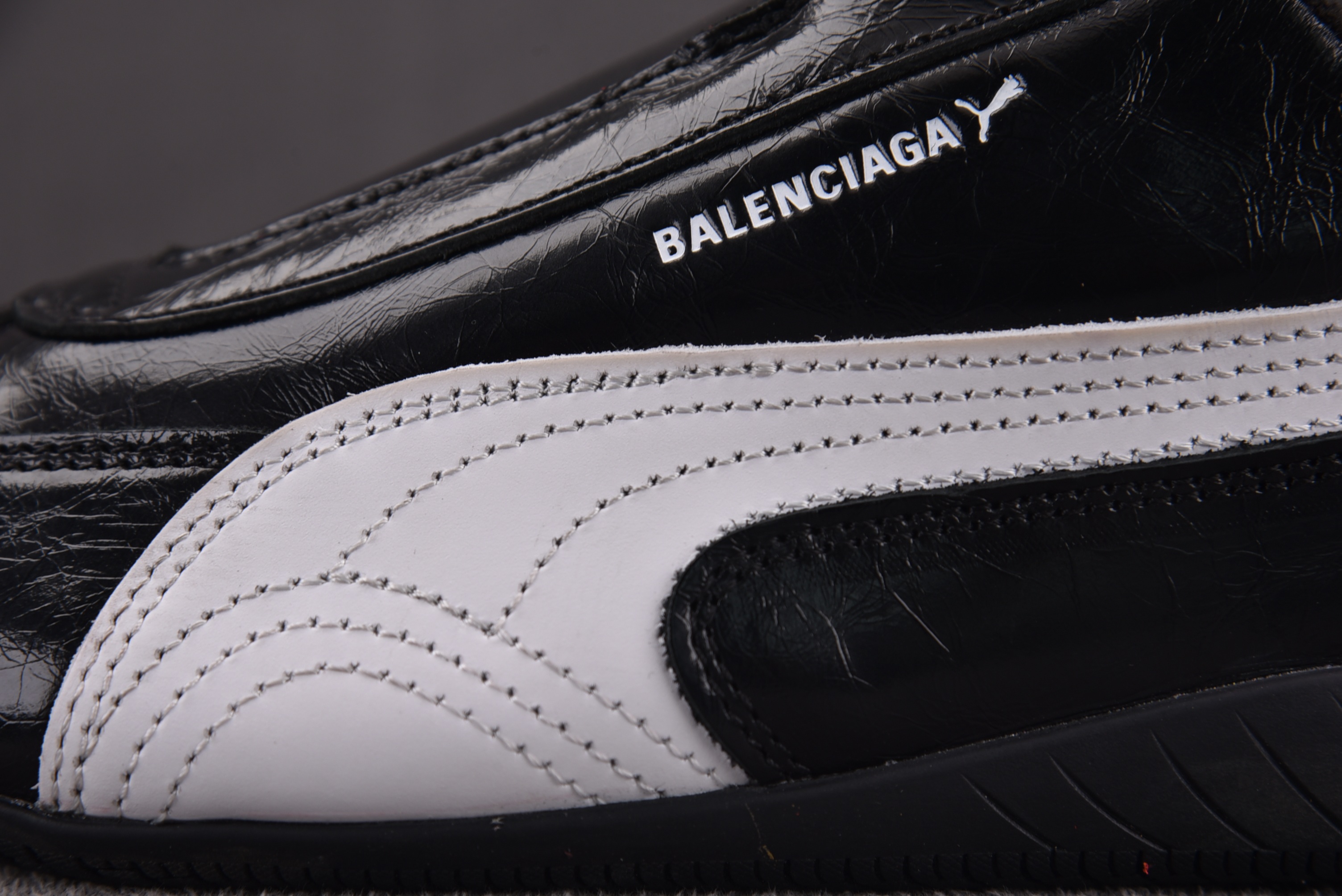 Puma Speedcat Leather Balenciaga 黑白 #YZ009-03 35-46